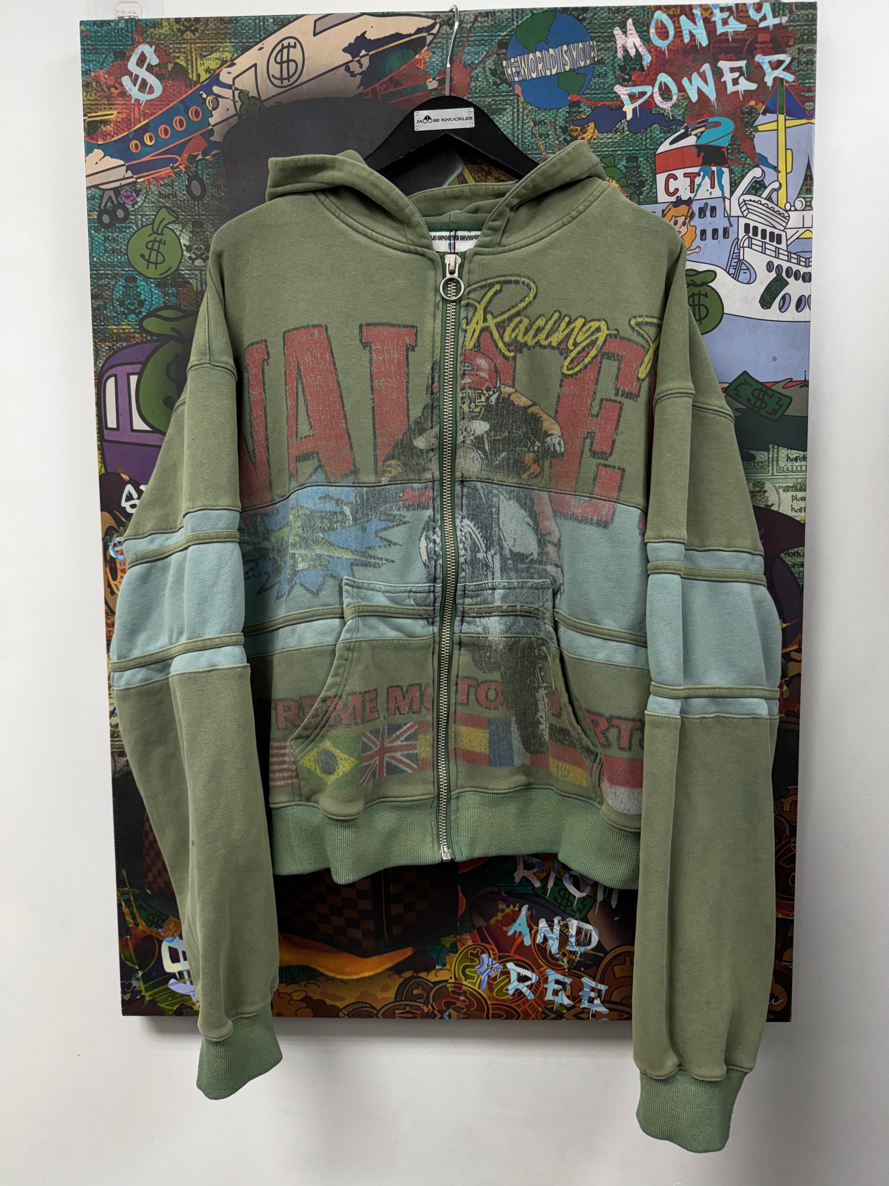 Vale Olive Racing Team Zip Up