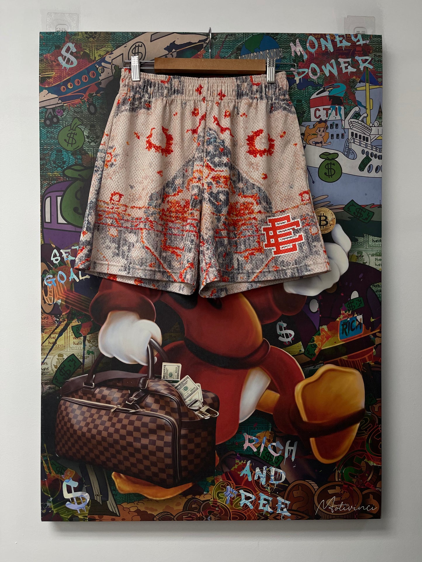 EE Shorts Orange Inferno Used Medium