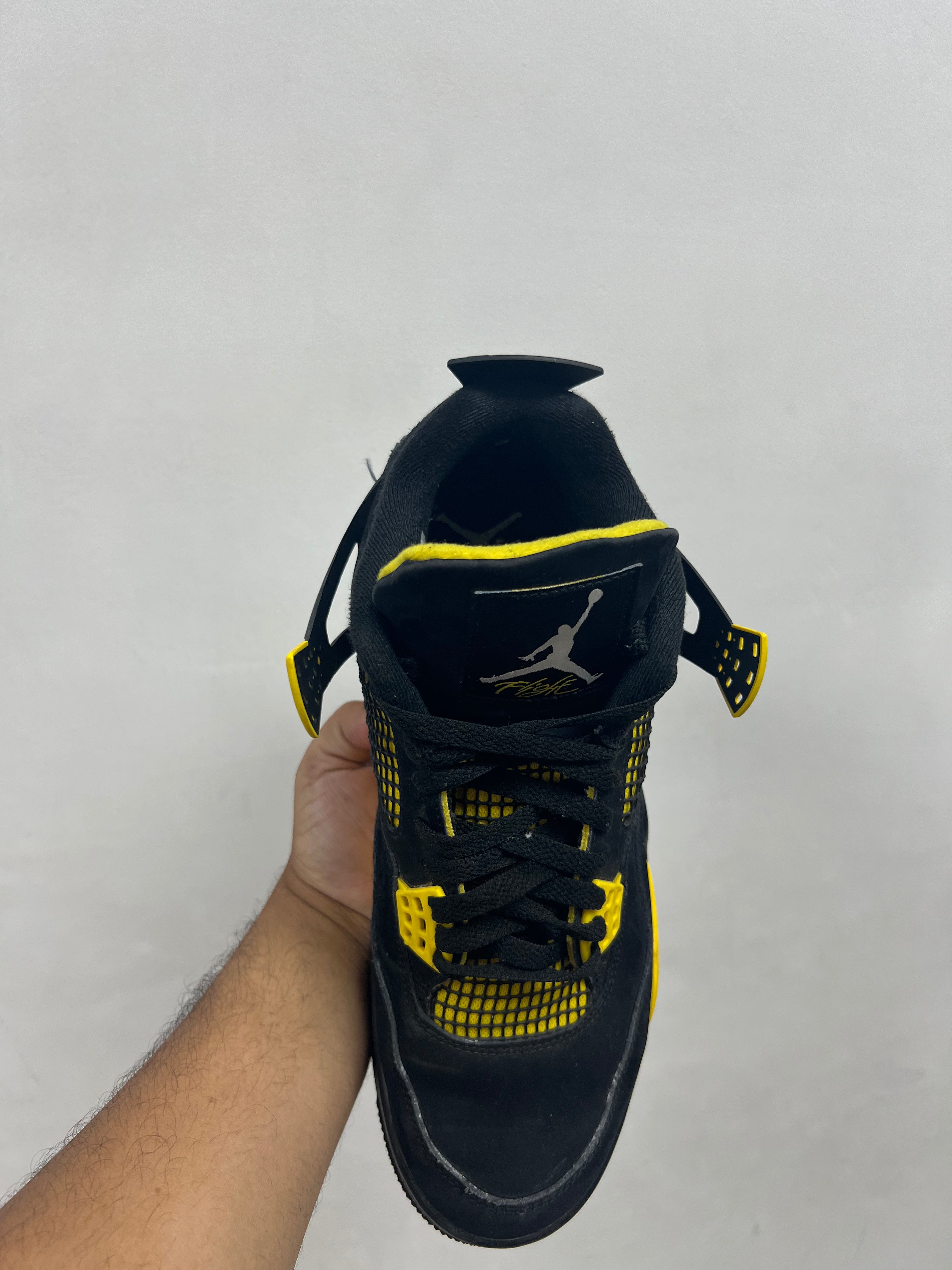 Jordan 4 Yellow Thunder Sneakers