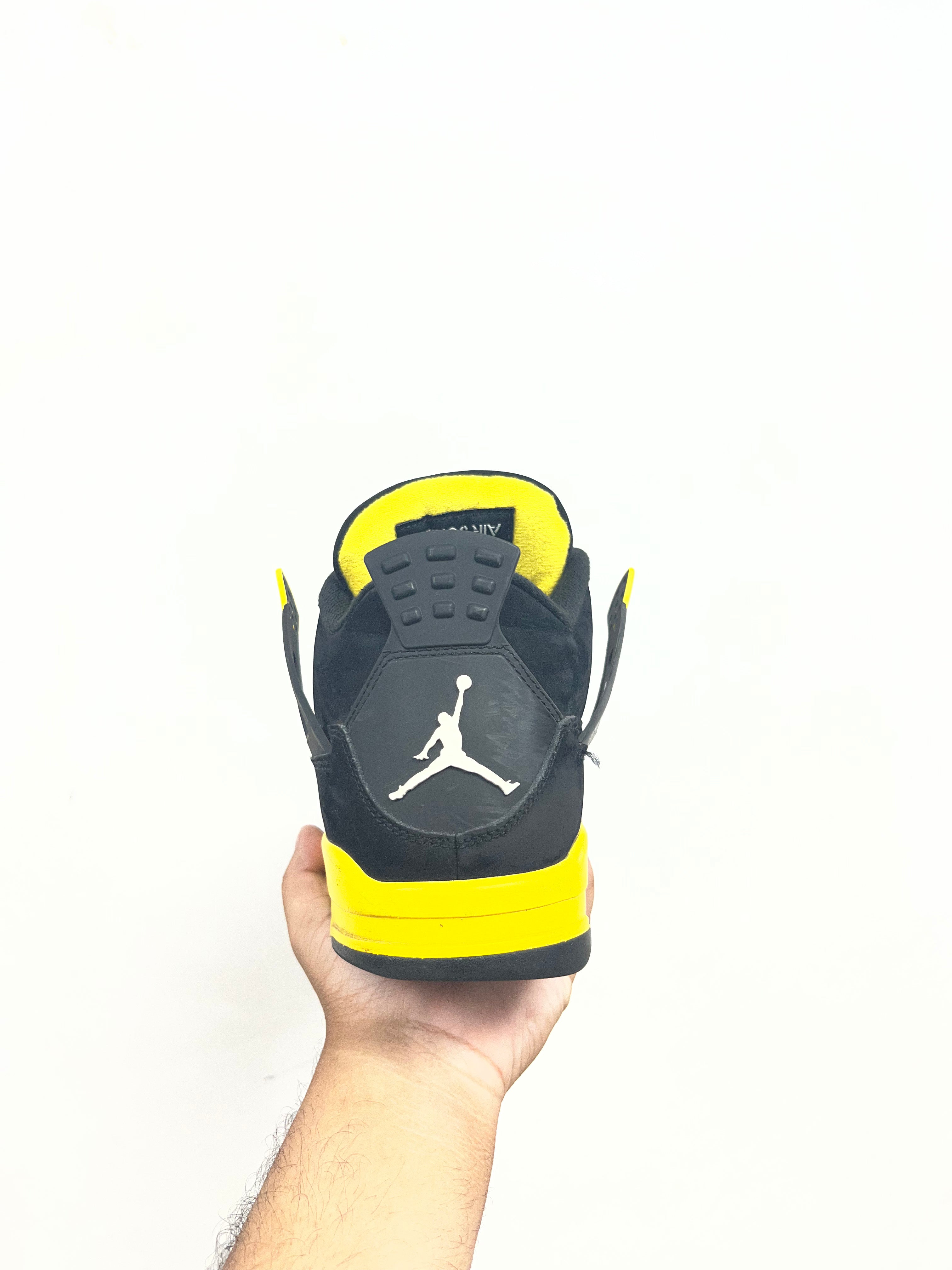 Jordan 4 Yellow Thunder Sneakers