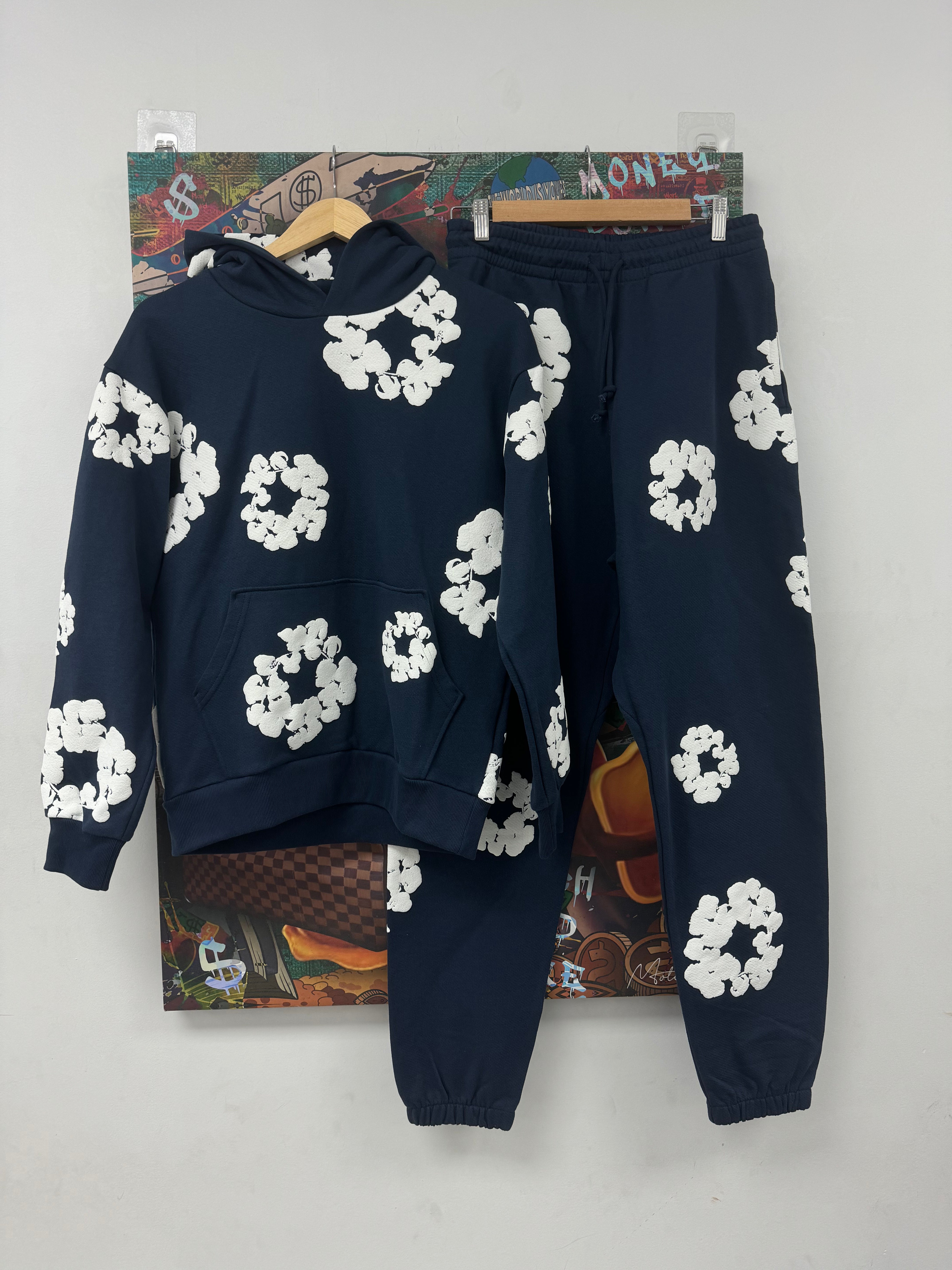 Denim Tears Sweats Navy New In Plastic