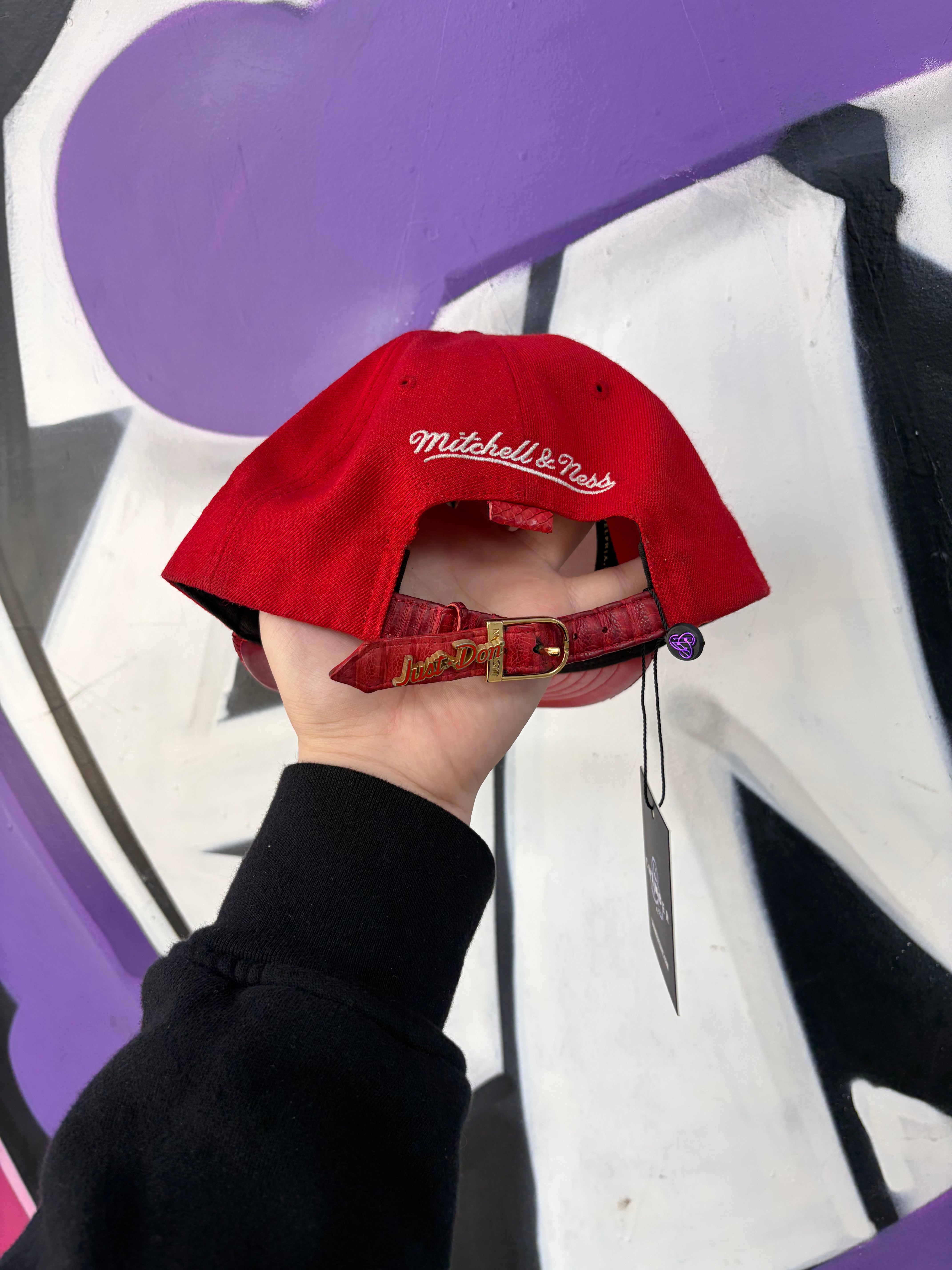 Just Don Red Chicago Bulls OG Hat