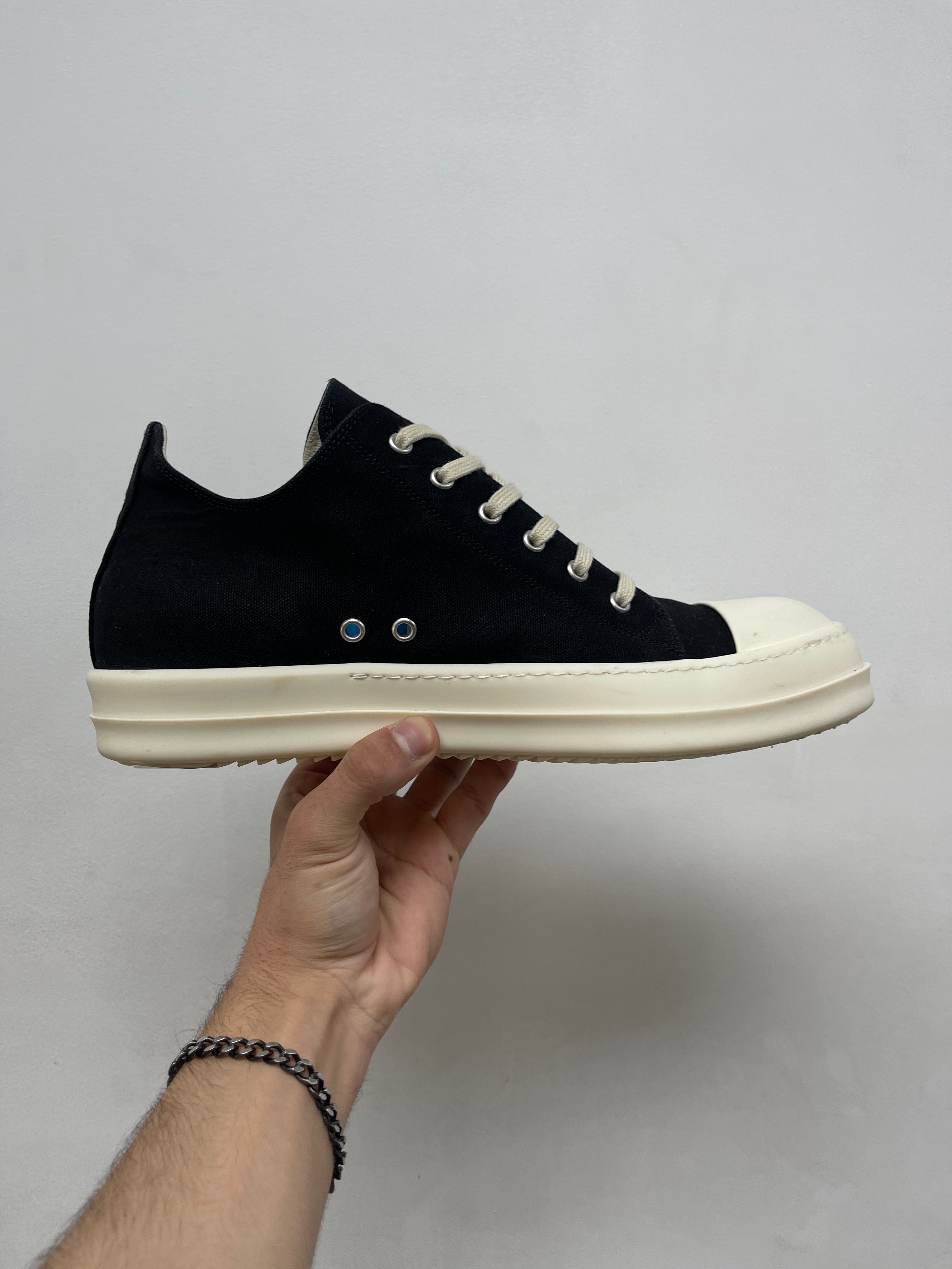 Rick Owens Black DRKSHDW Ramone Low Sneakers