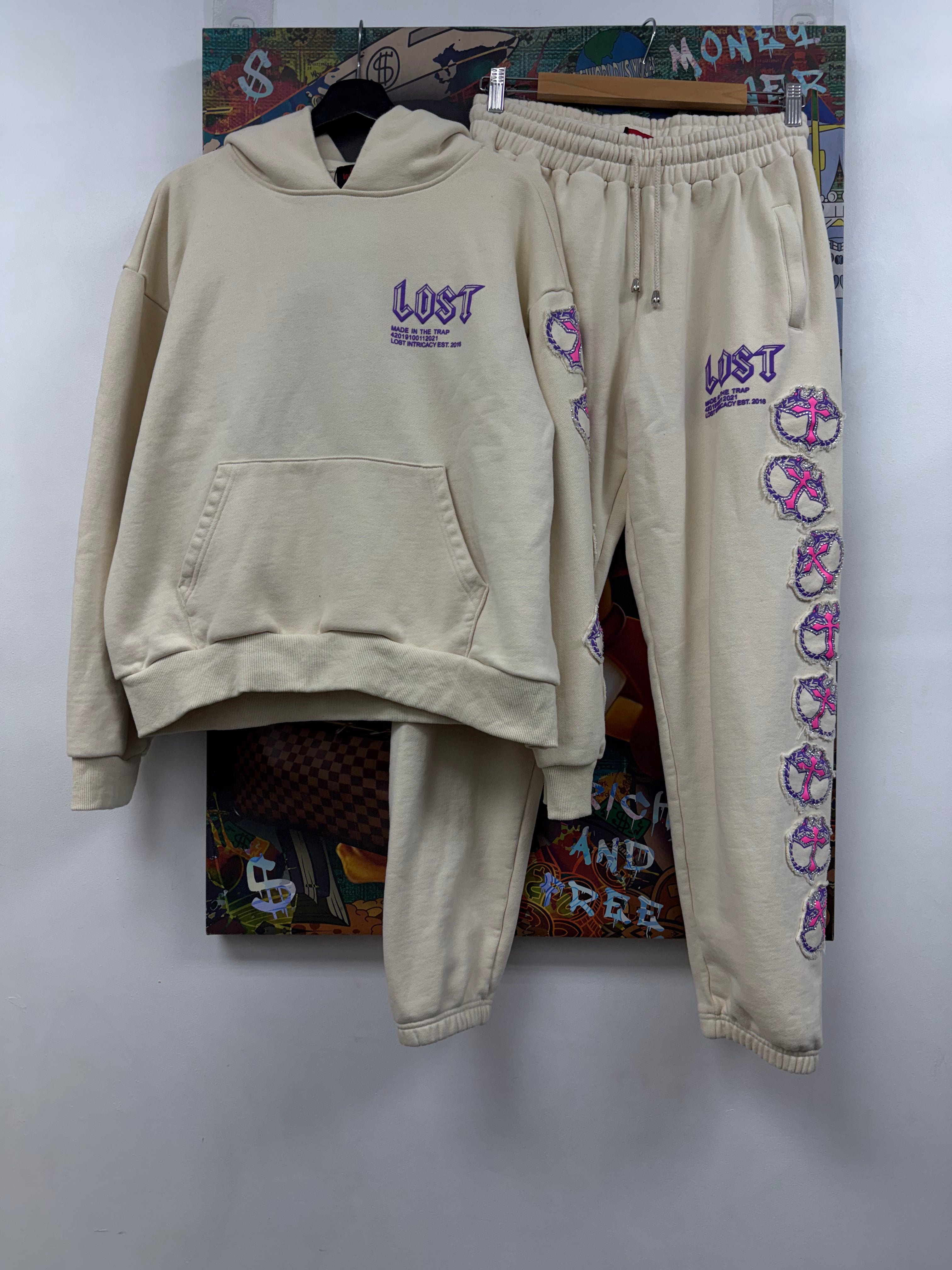 Lost Intricacy Cream Pink MITT Sweatsuit