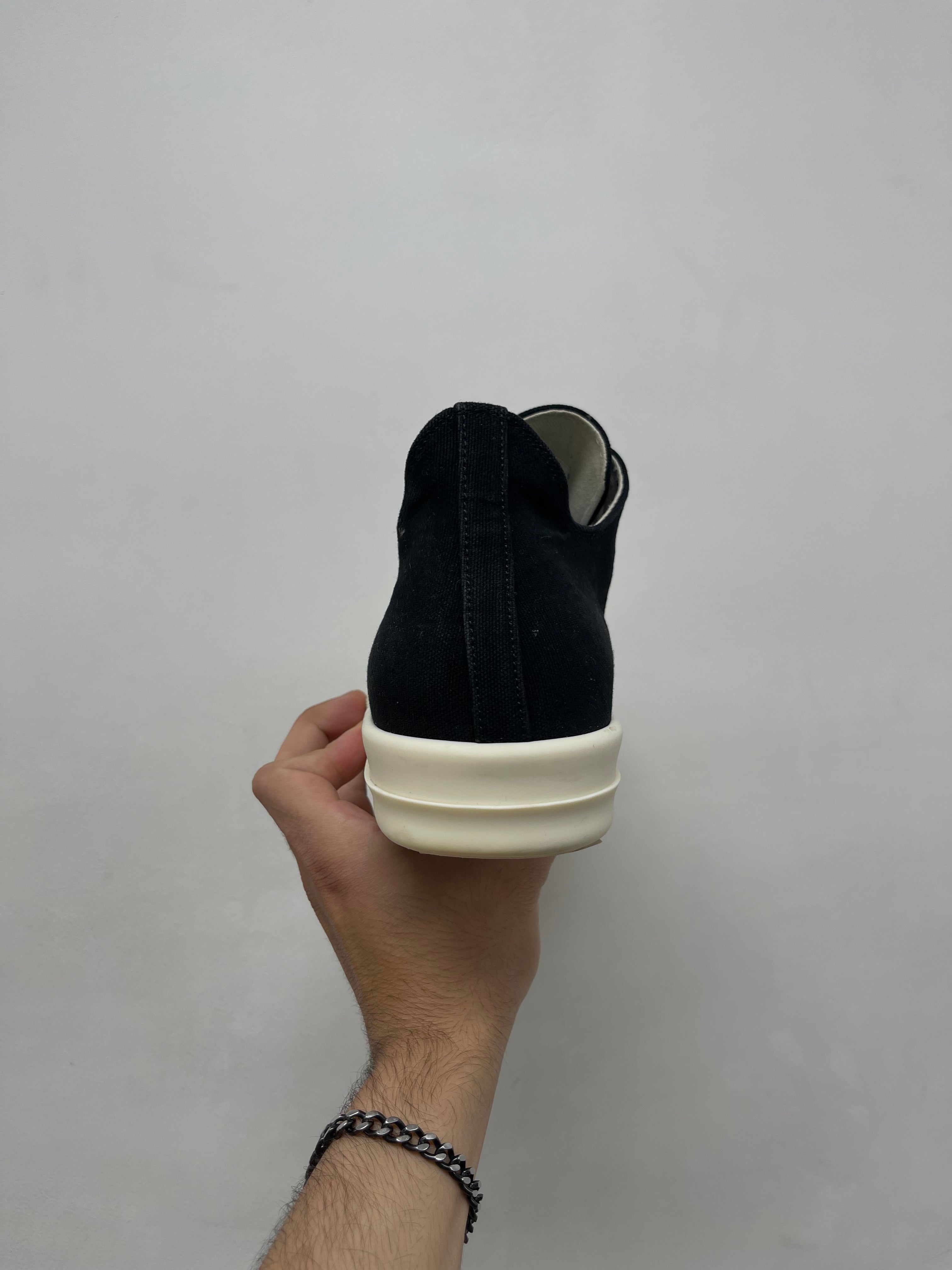 Rick Owens Black DRKSHDW Ramone Low Sneakers
