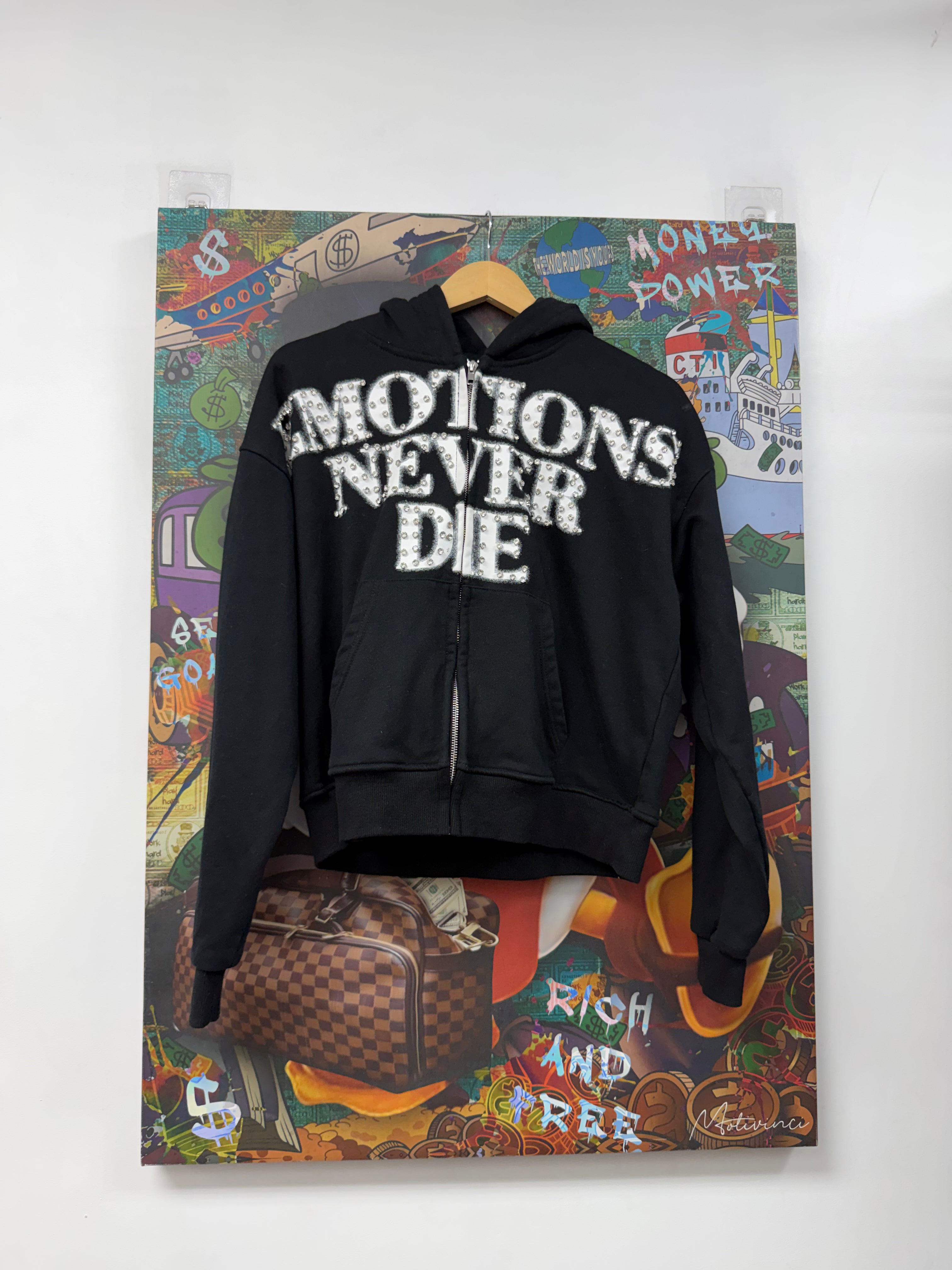 Mixed Emotions Black END Zip Up