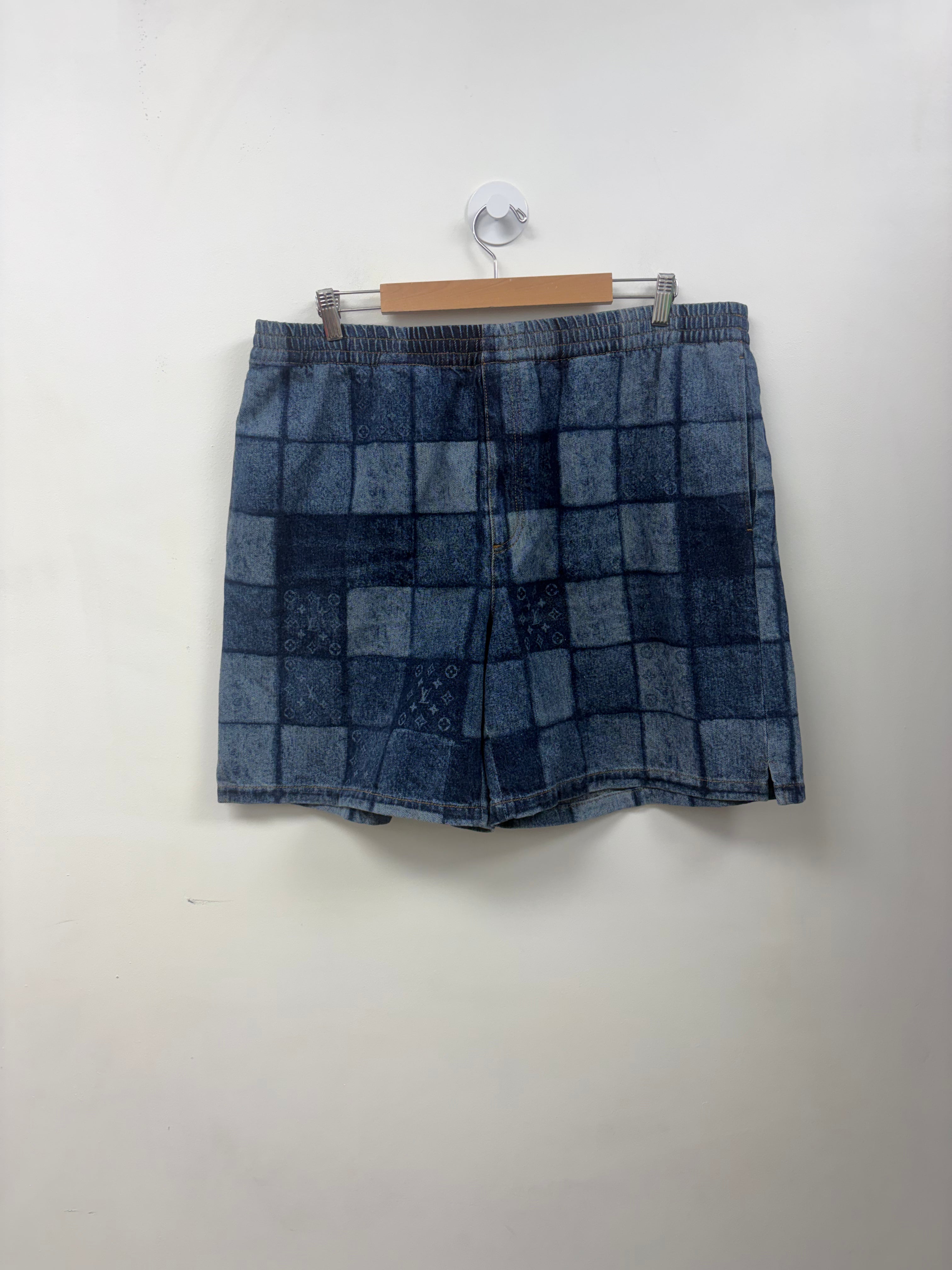 Louis Vuitton Damier Jean Shorts