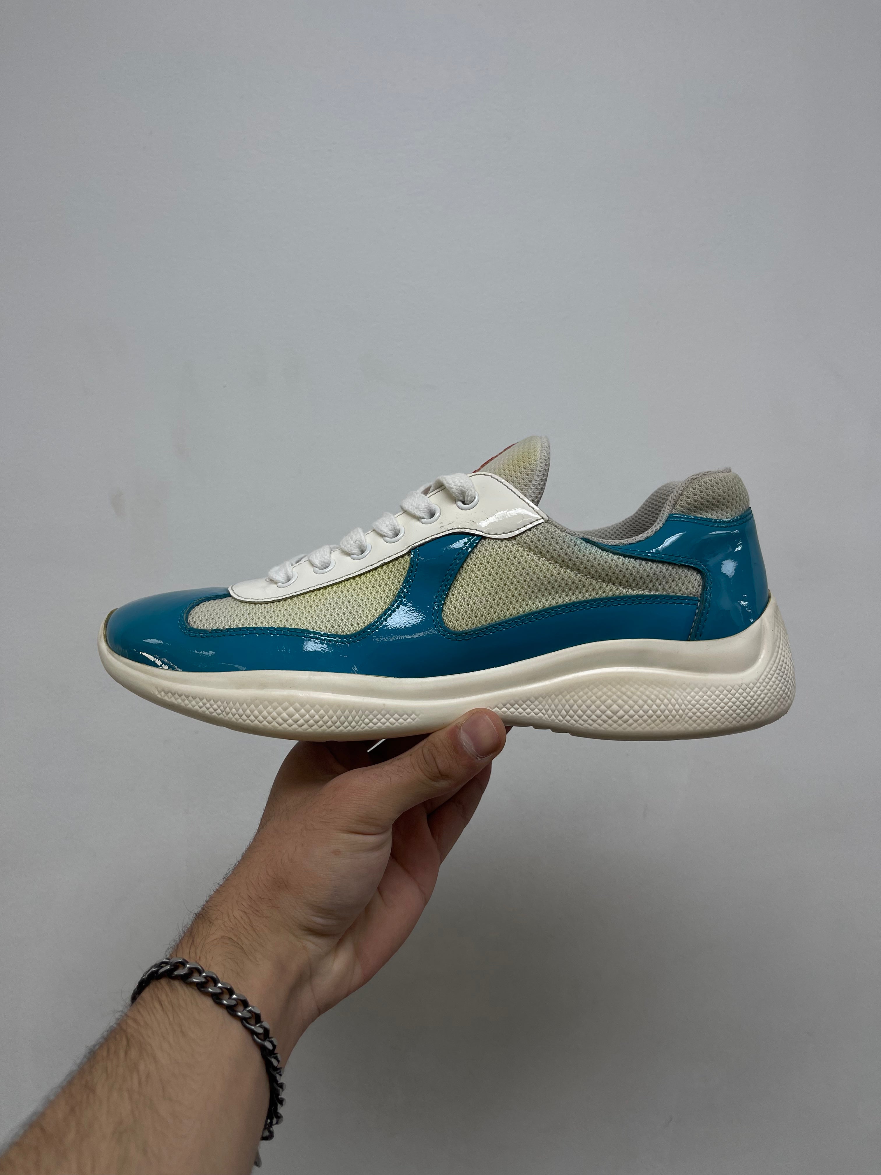 Prada Baby Blue Cups Sneakers