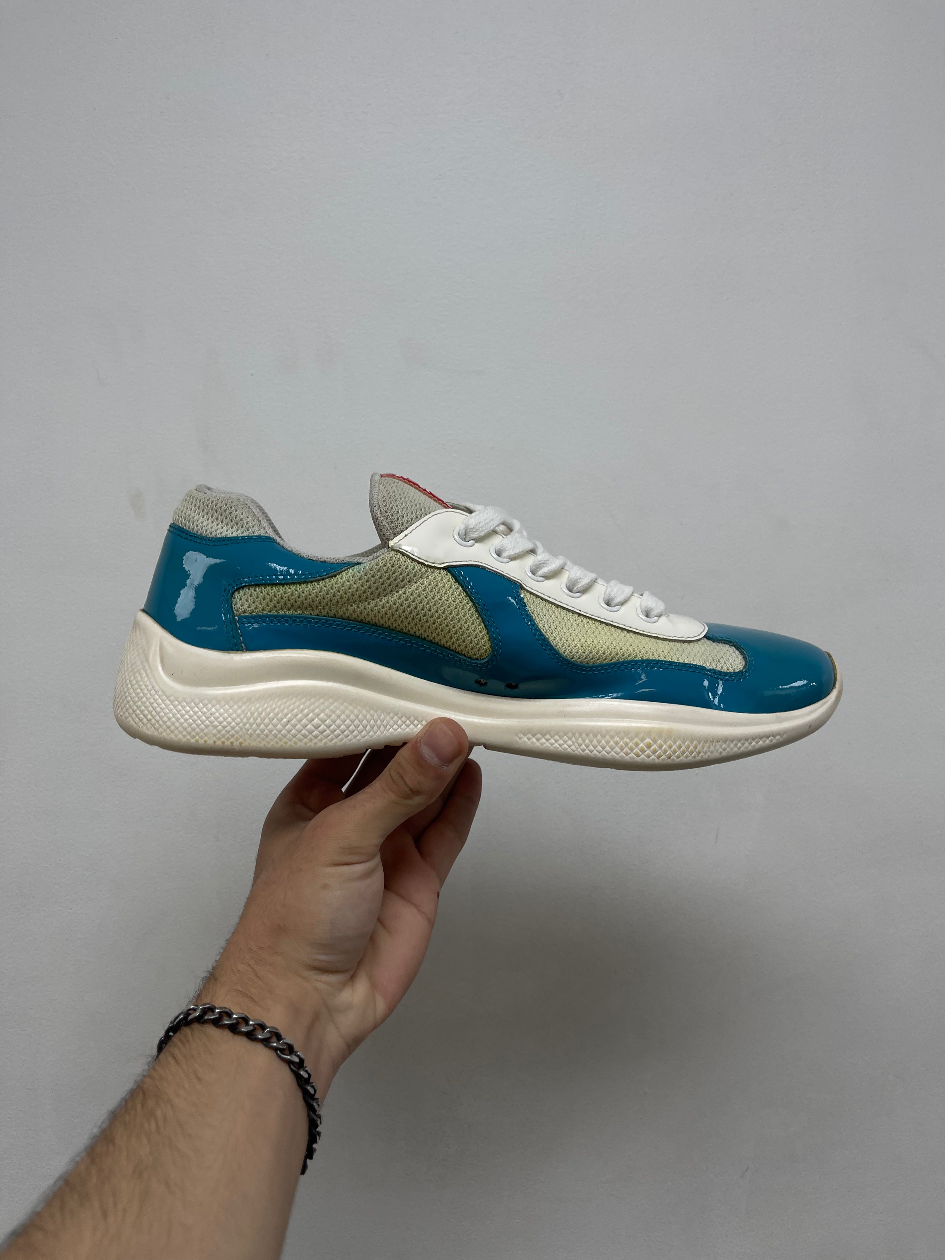 Prada Baby Blue Cups Sneakers