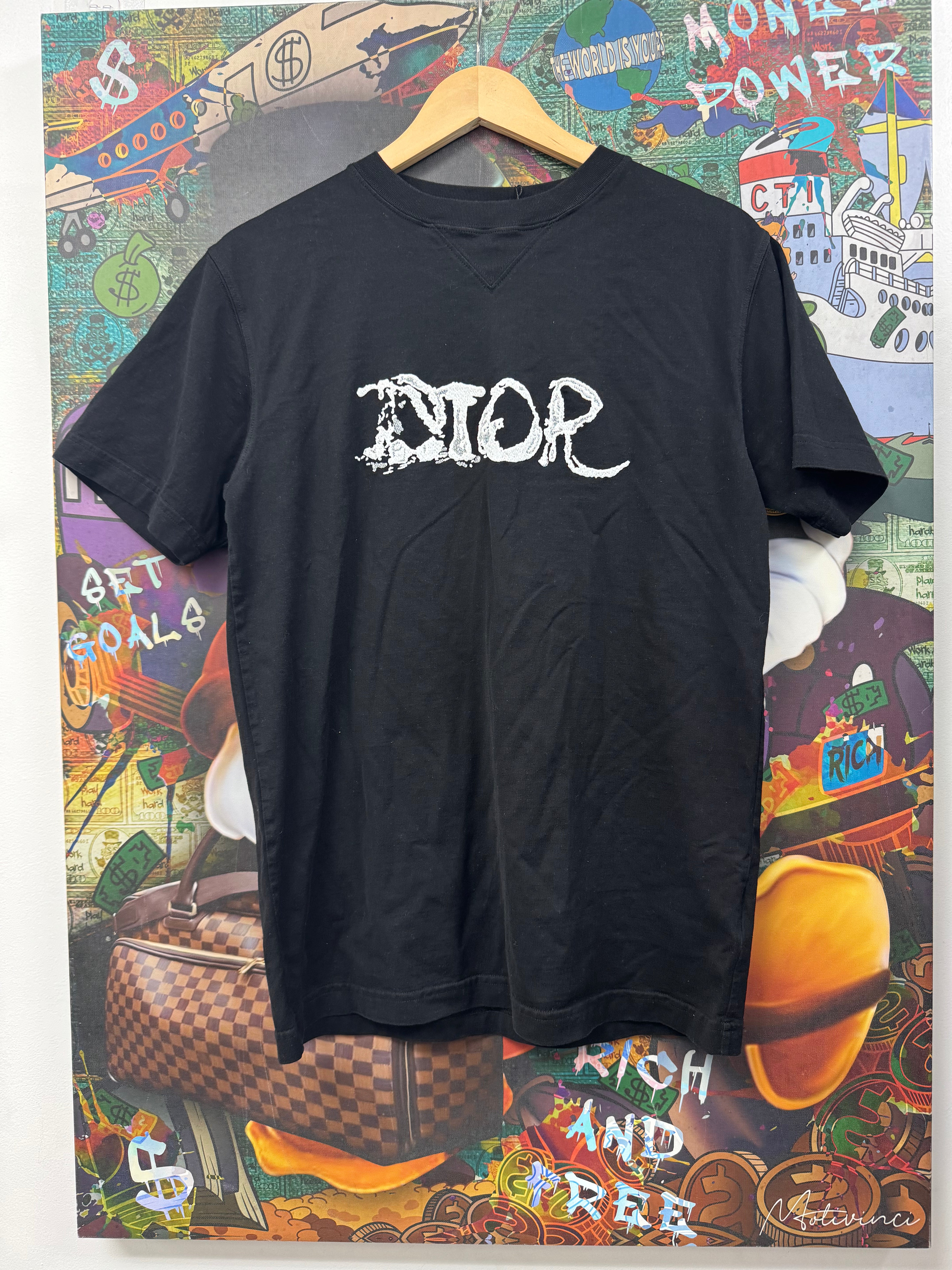 Dior Black White Peter Doig Tee