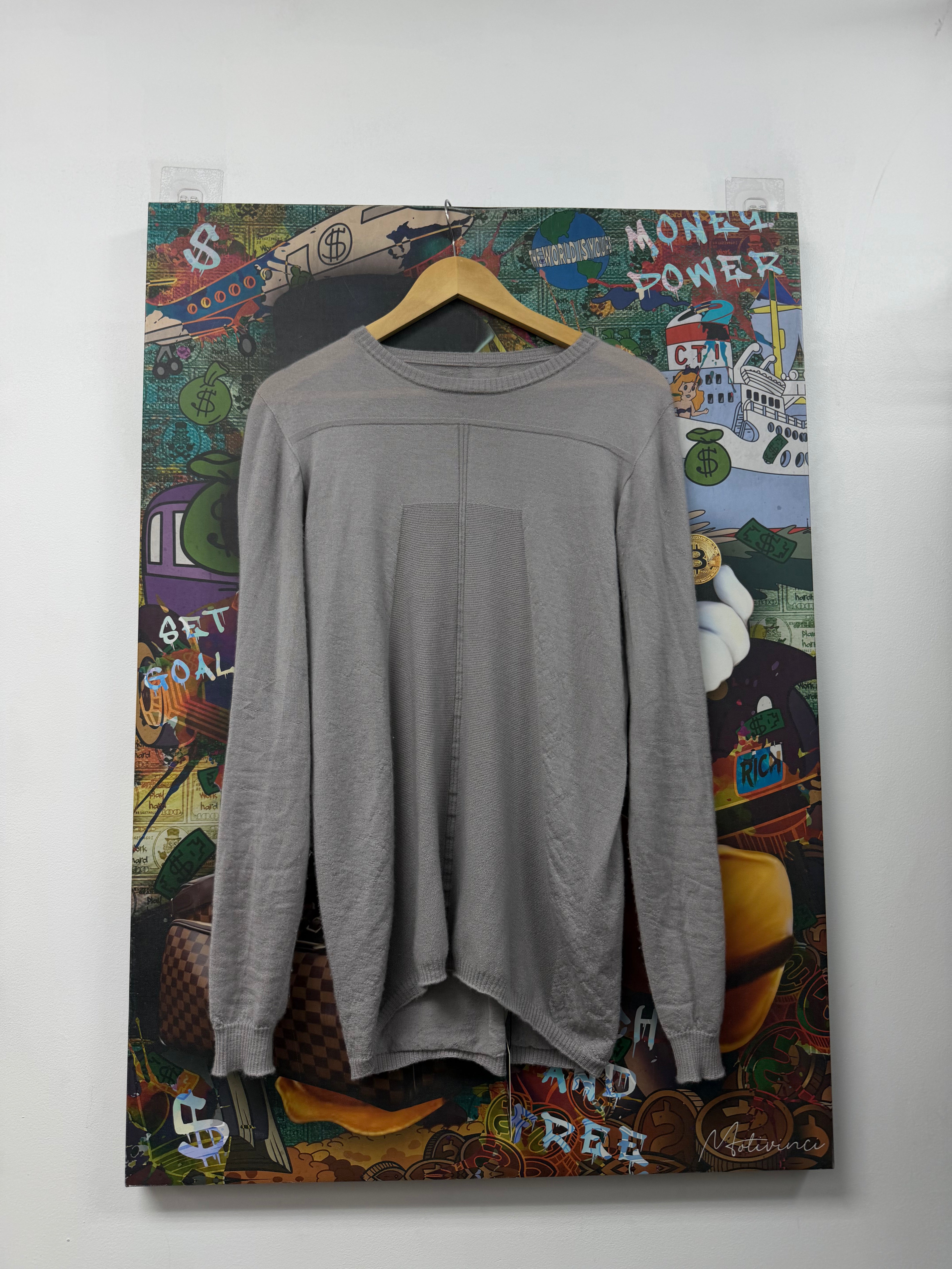 Rick Owens Pearl Cashmere Sweater