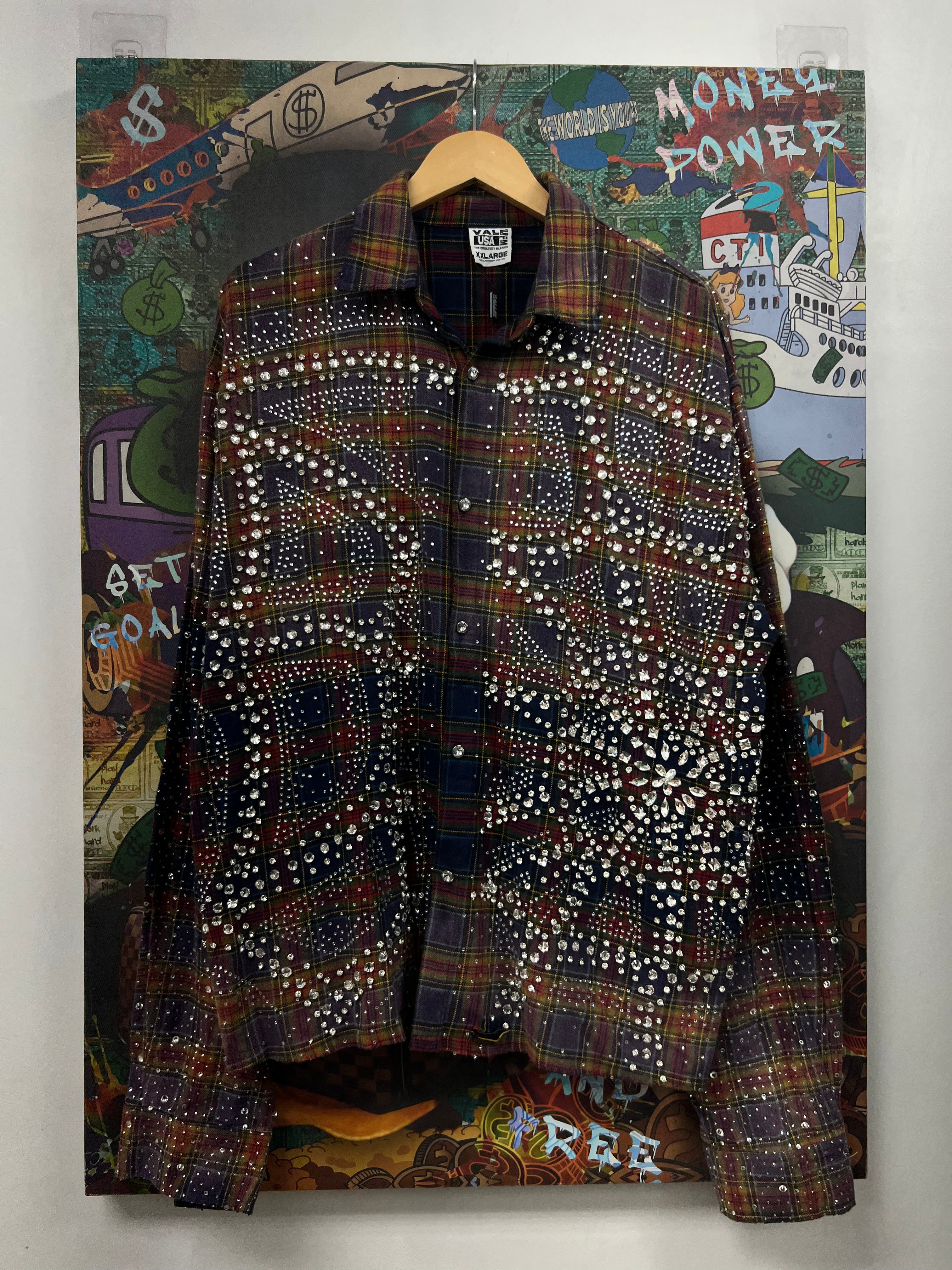 Vale Purple Fever Flannel