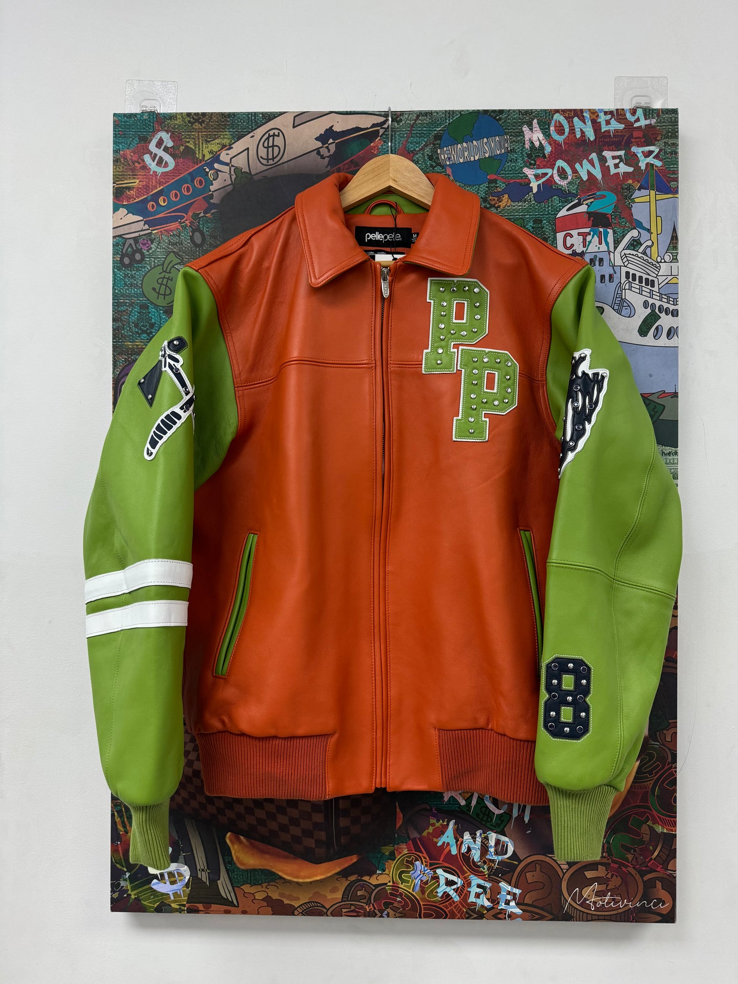 Pelle Pelle Renegades Varsity Jacket Like New Medium N/A