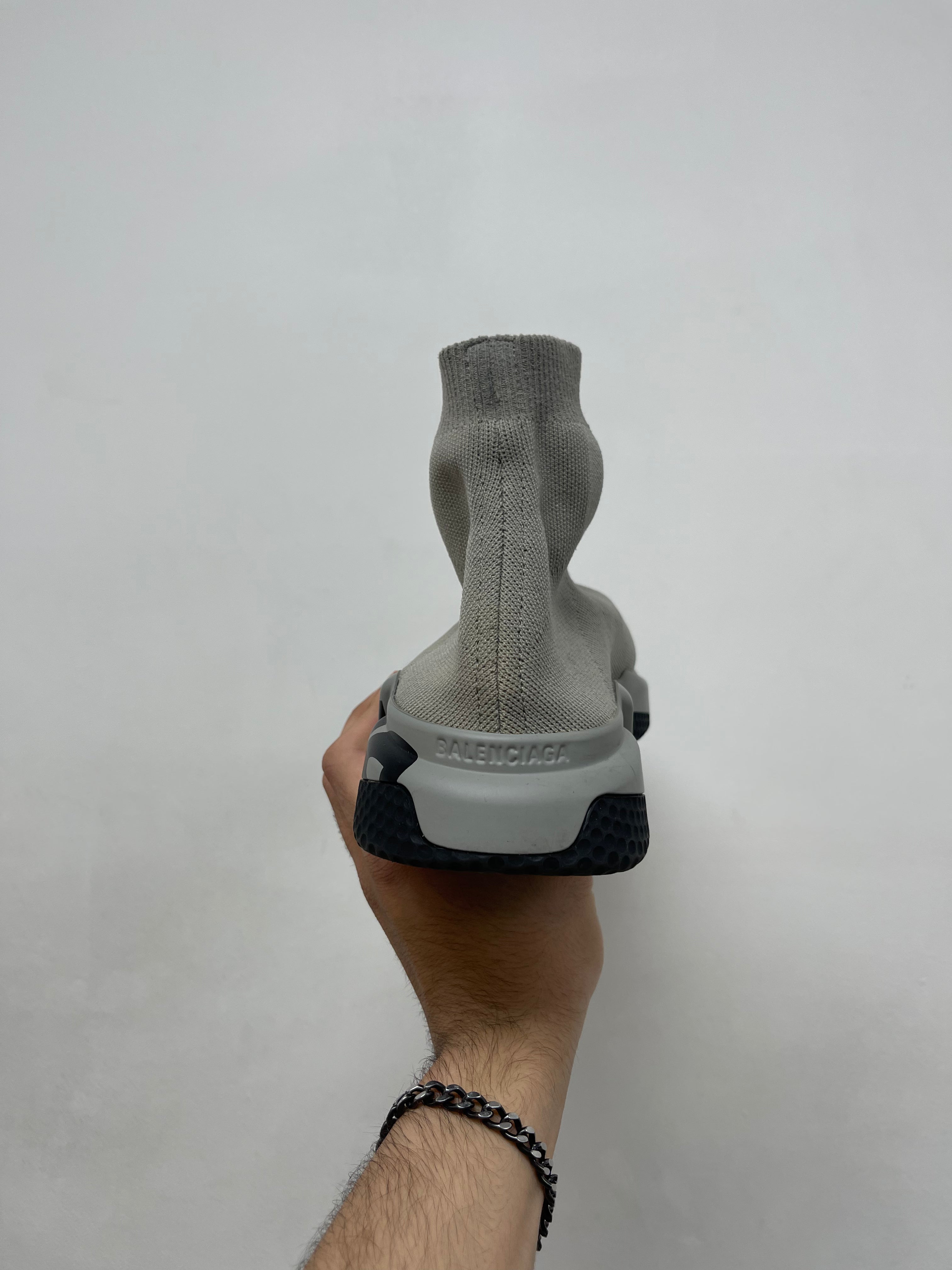 Balenciaga Grey Black Sock Sneaker