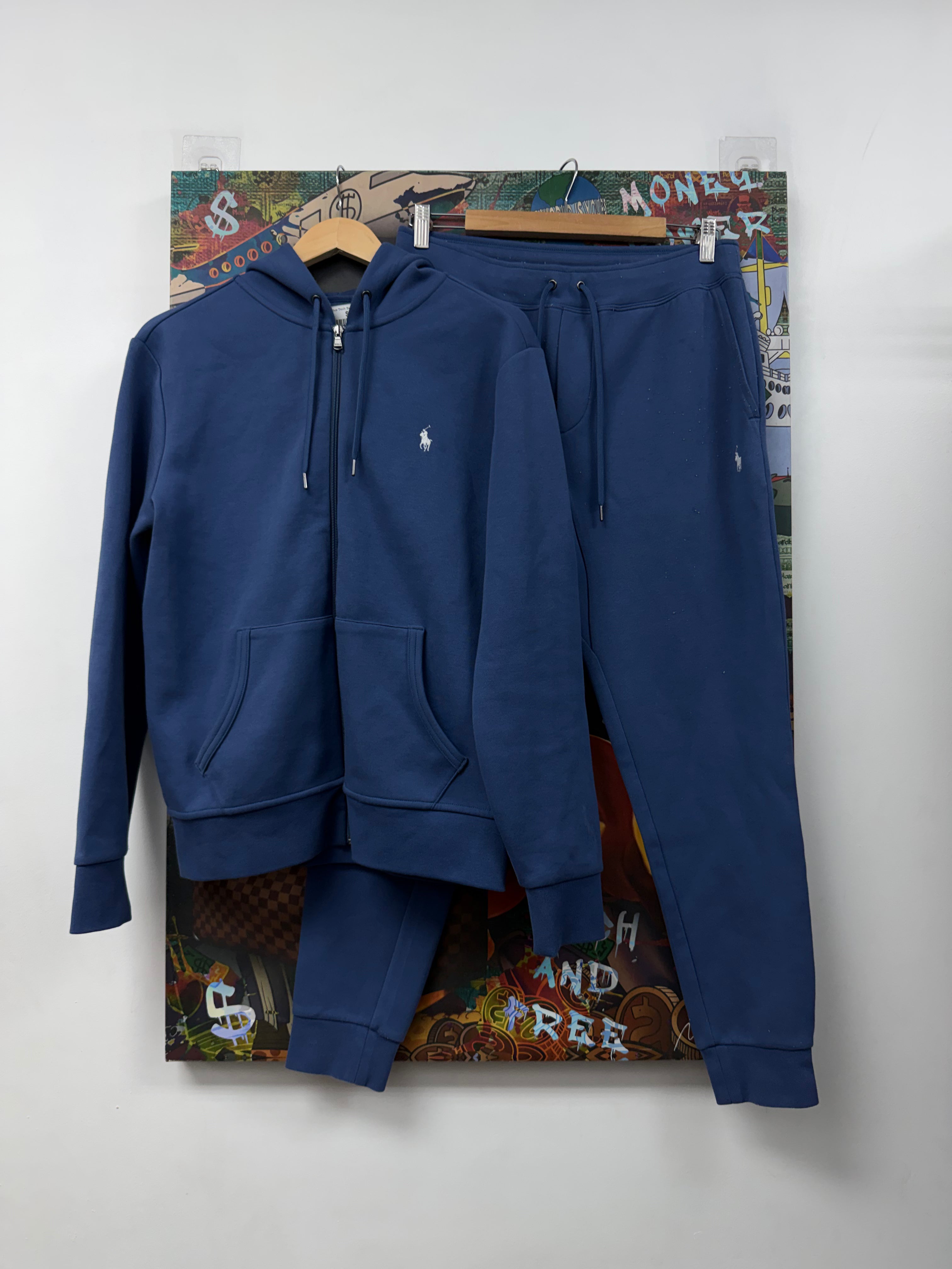 Polo Powder Blue Tech Sweatsuit