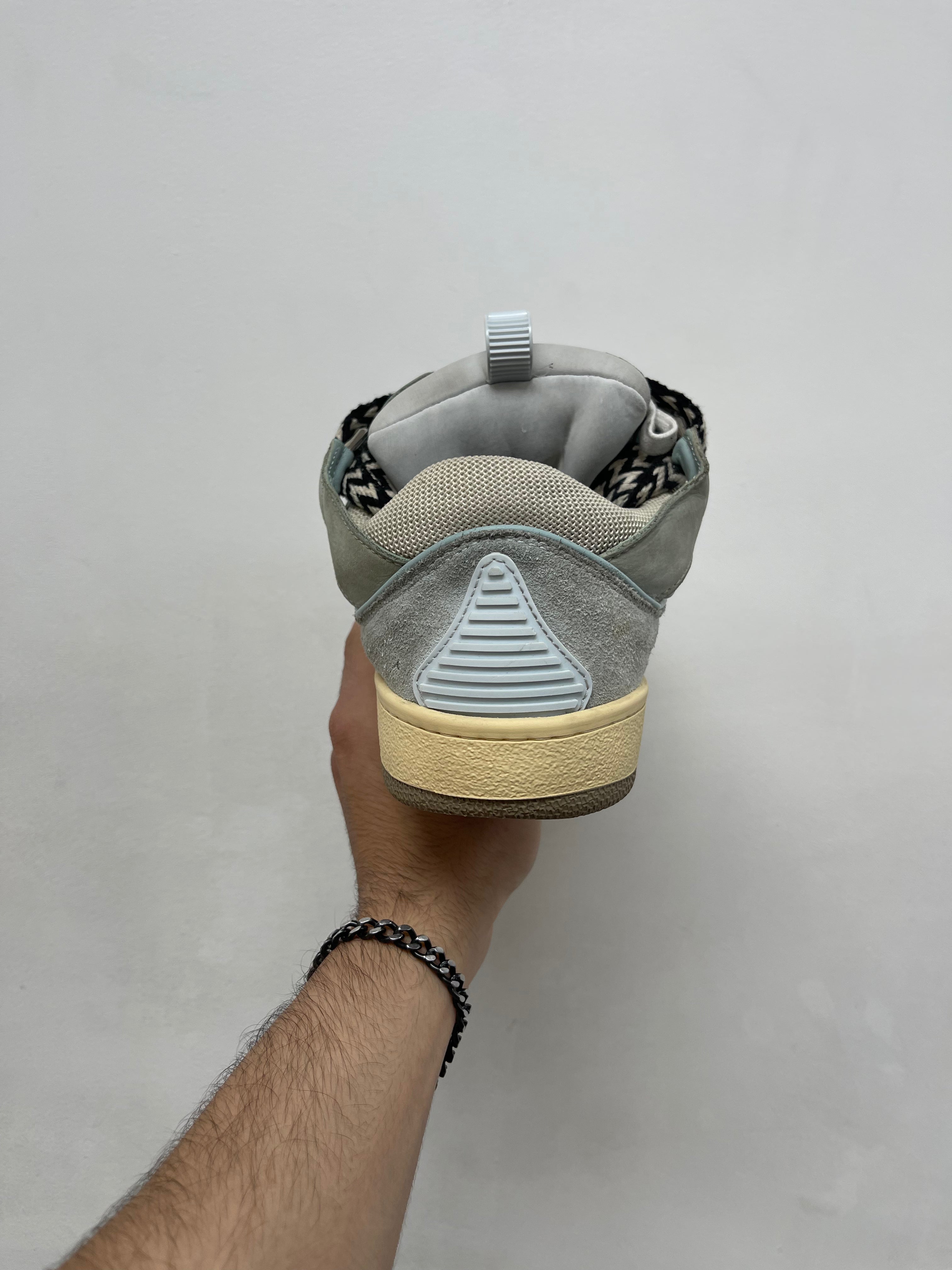 Lanvin Blue Curb Sneakers