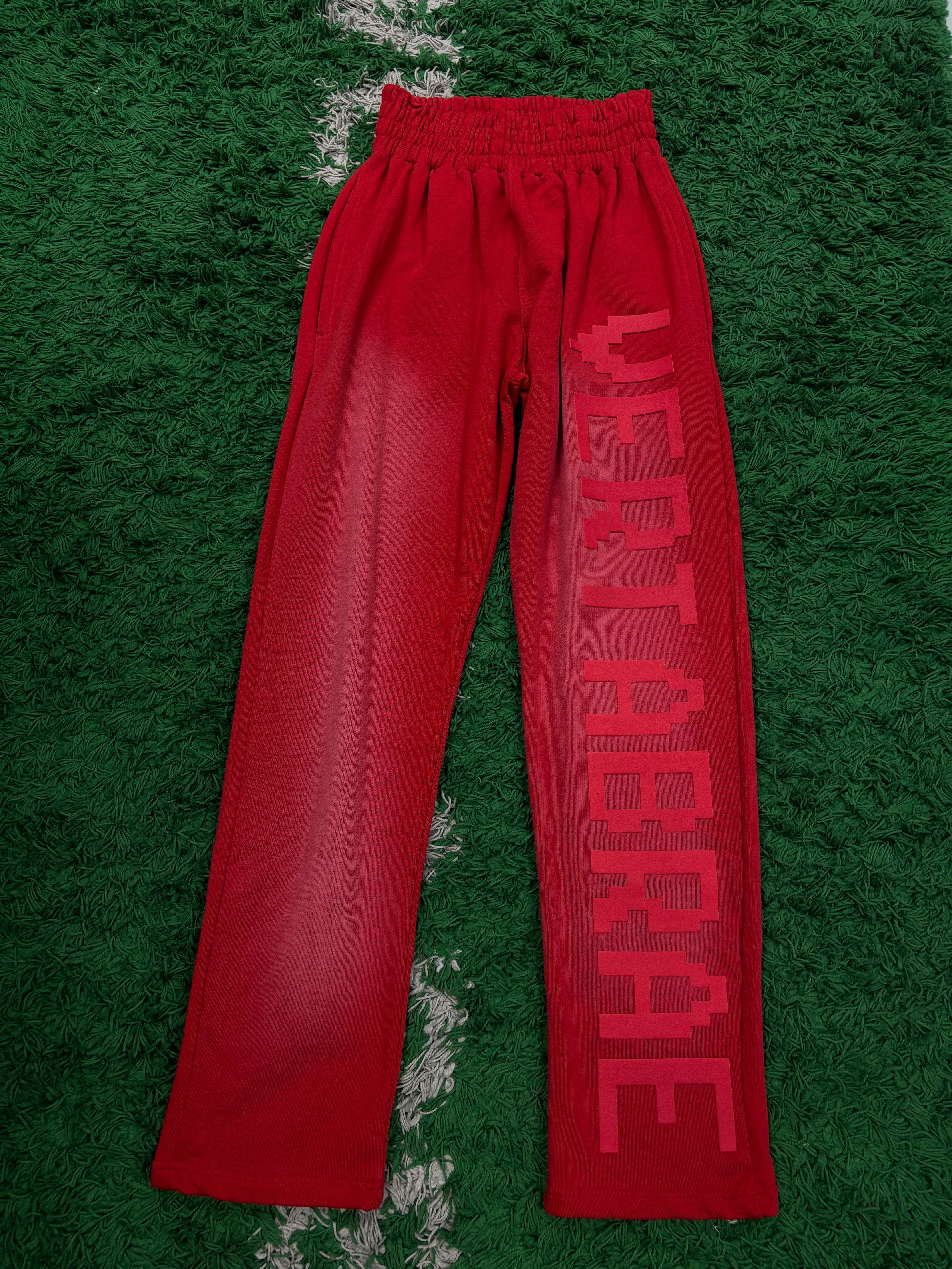 Vertabrae Sweats Red Red