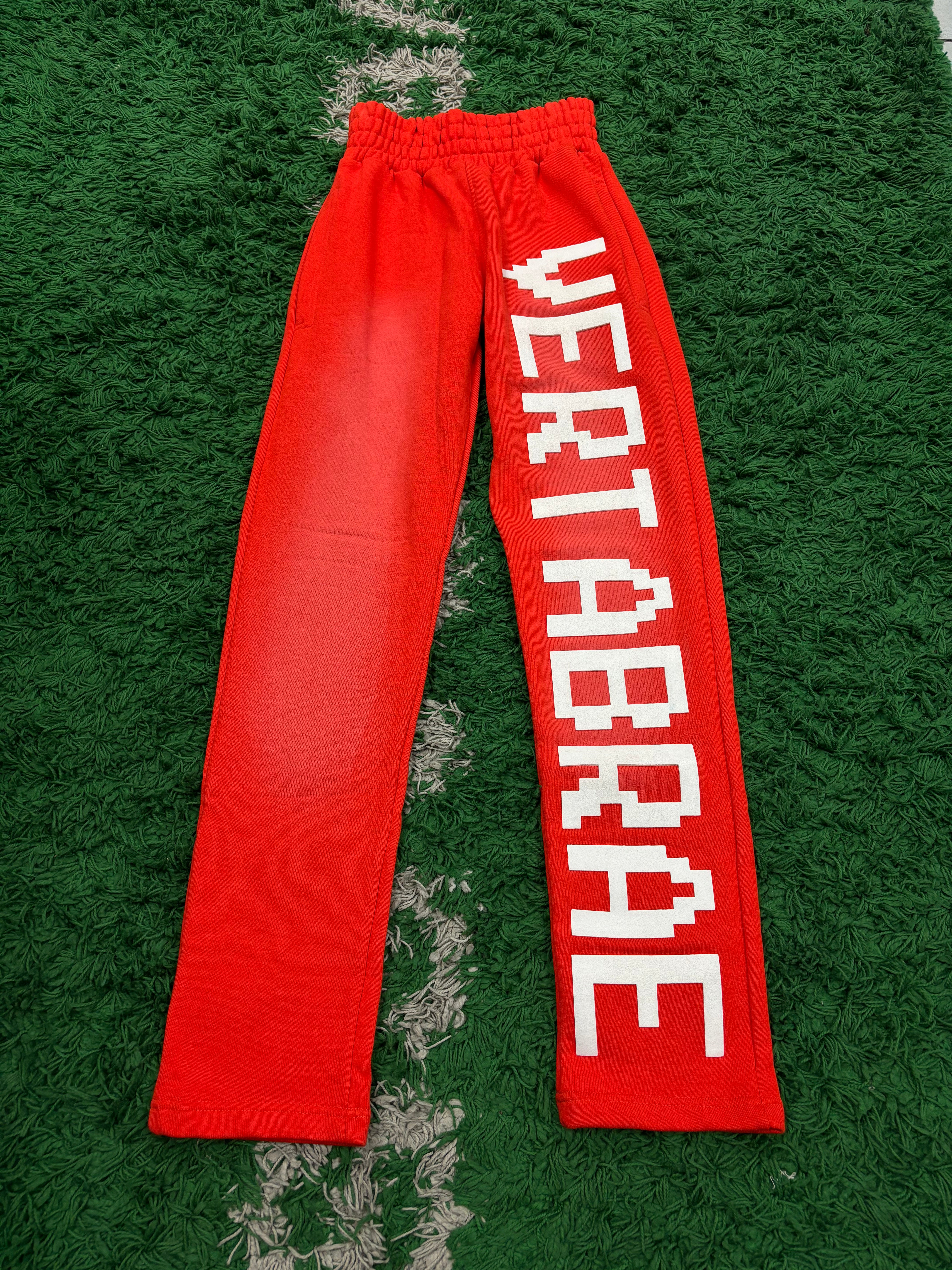 Vertabrae Sweats Orange White XL & Medium New