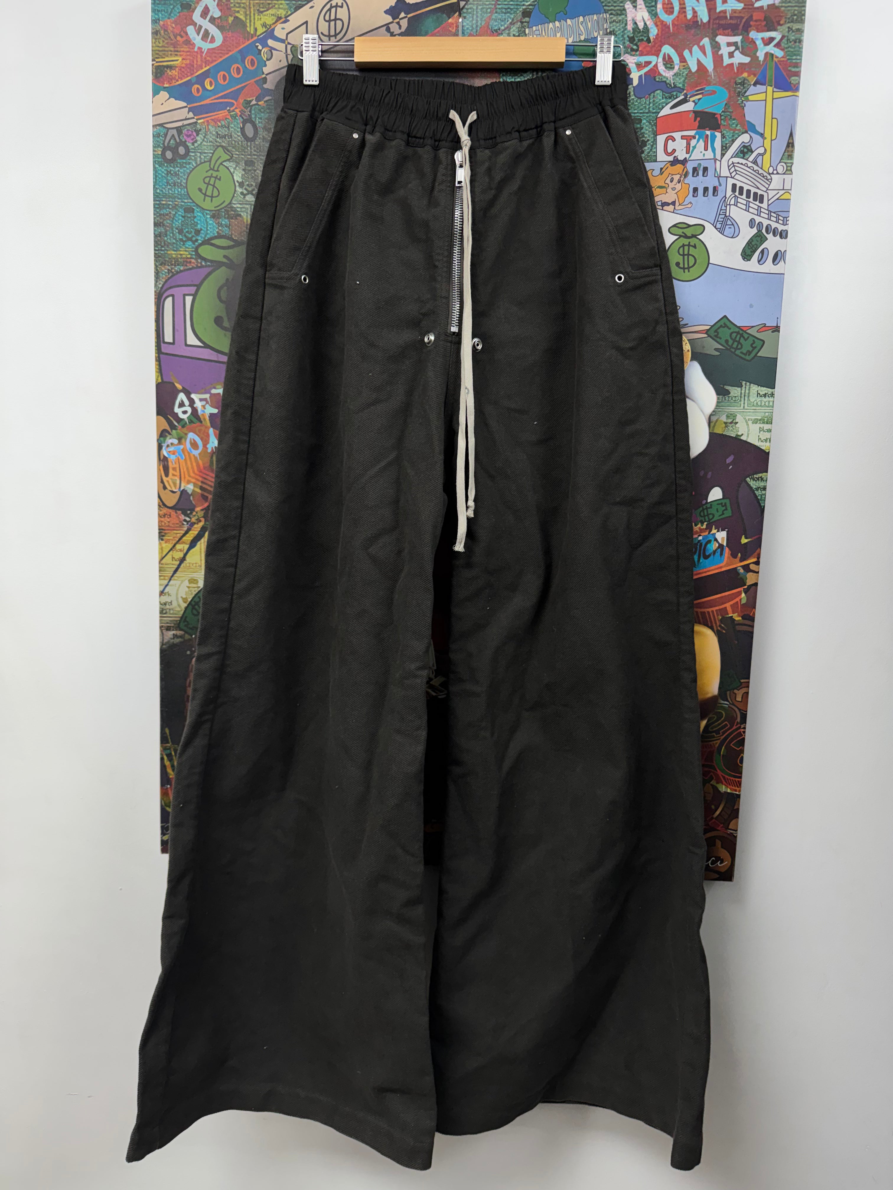 Rick Owens DRKSHDW Wide Leg Drawstring Pants