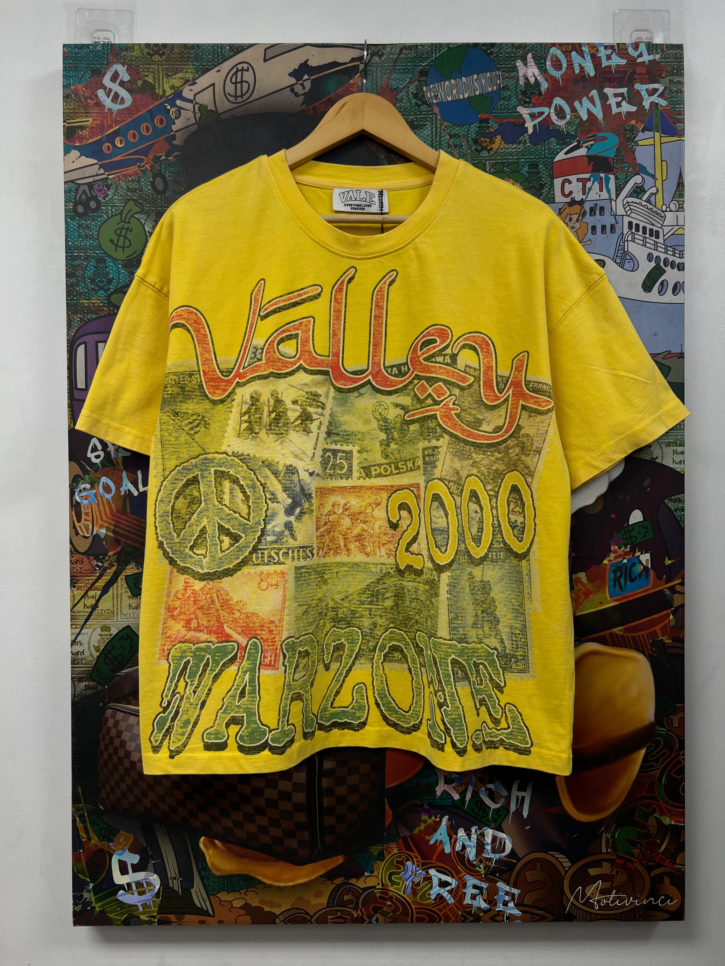 Vale Yellow Passport Tee