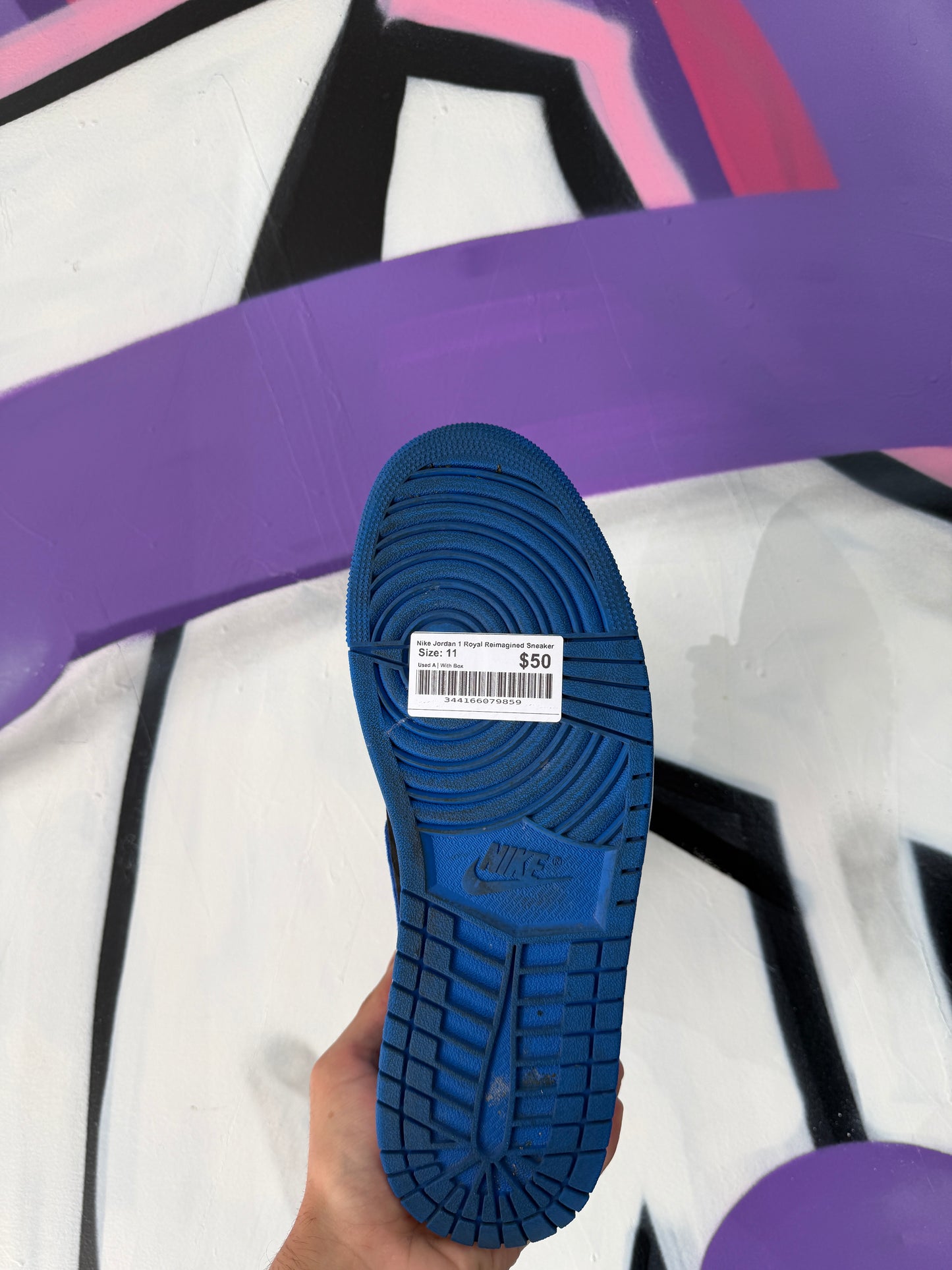 Nike Jordan 1 Royal Reimagined Sneaker