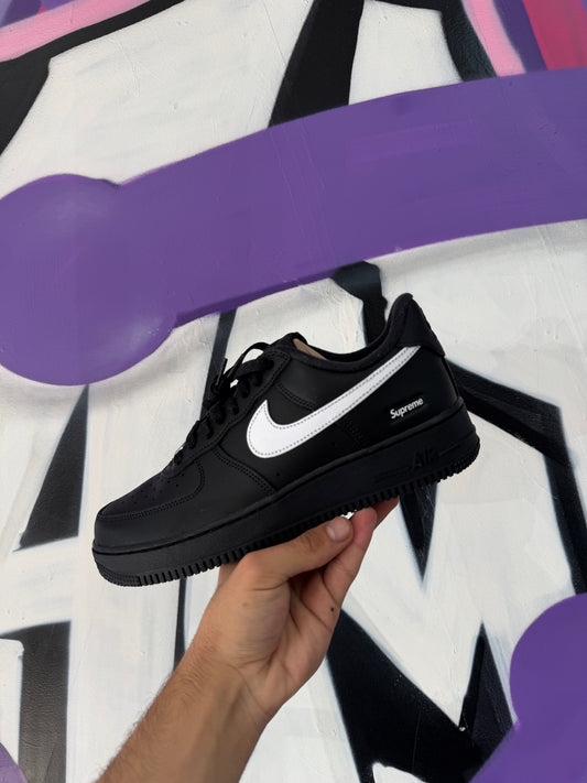 Nike Supreme Black White Sneakers