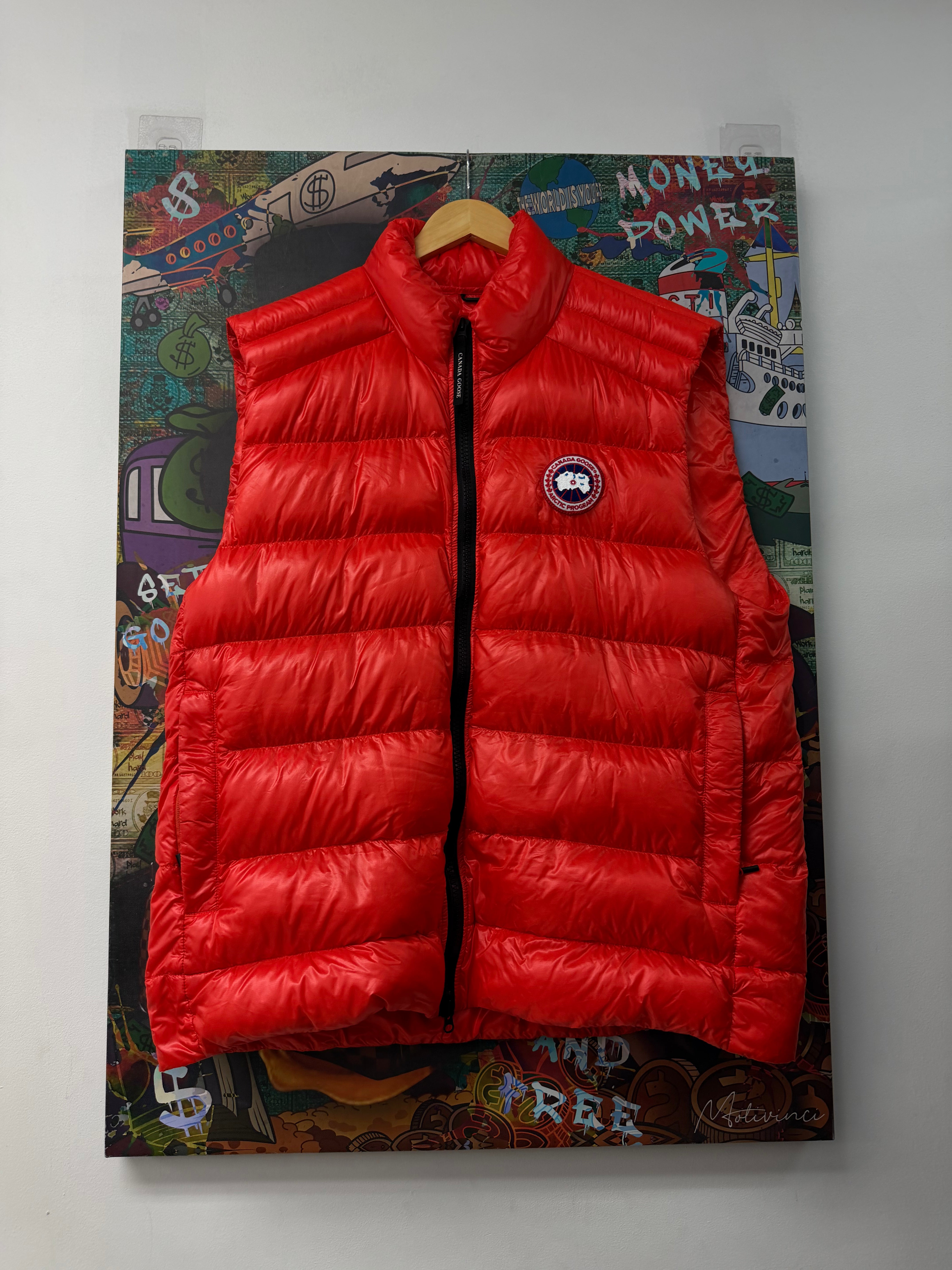 Canada Goose Orange Puffer Vest