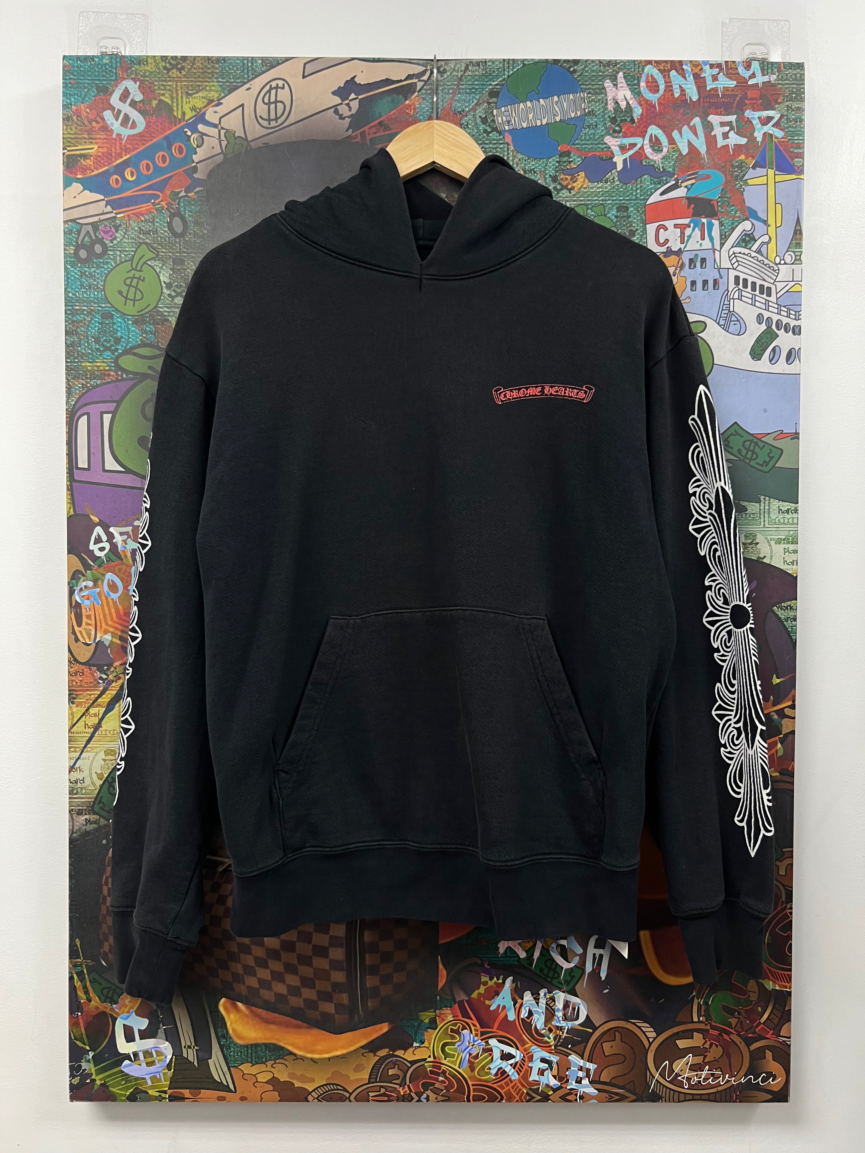 Chrome  Hearts Matty Boy Chomper Floral Hoodie