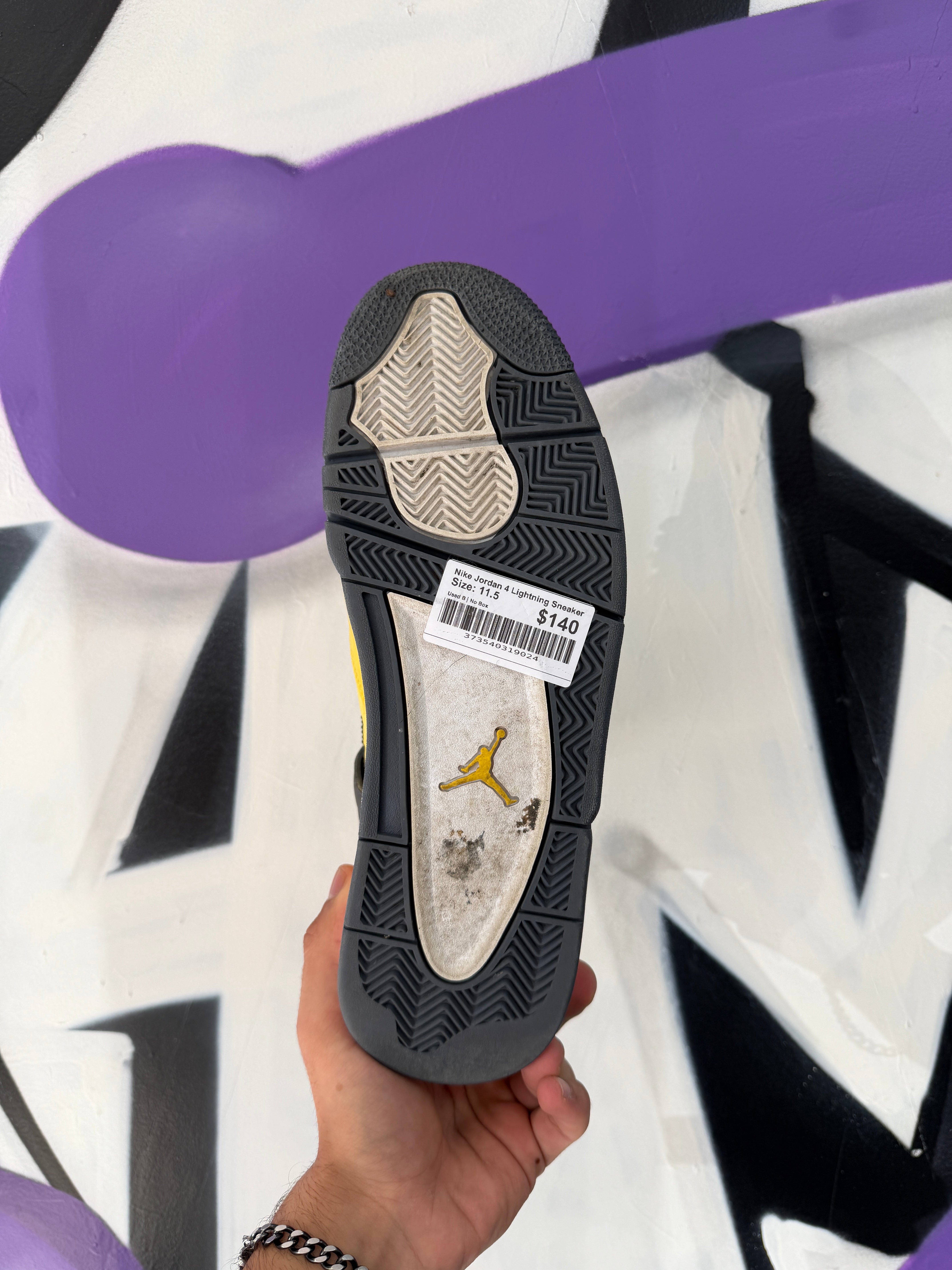 Nike Jordan 4 Lightning Sneaker