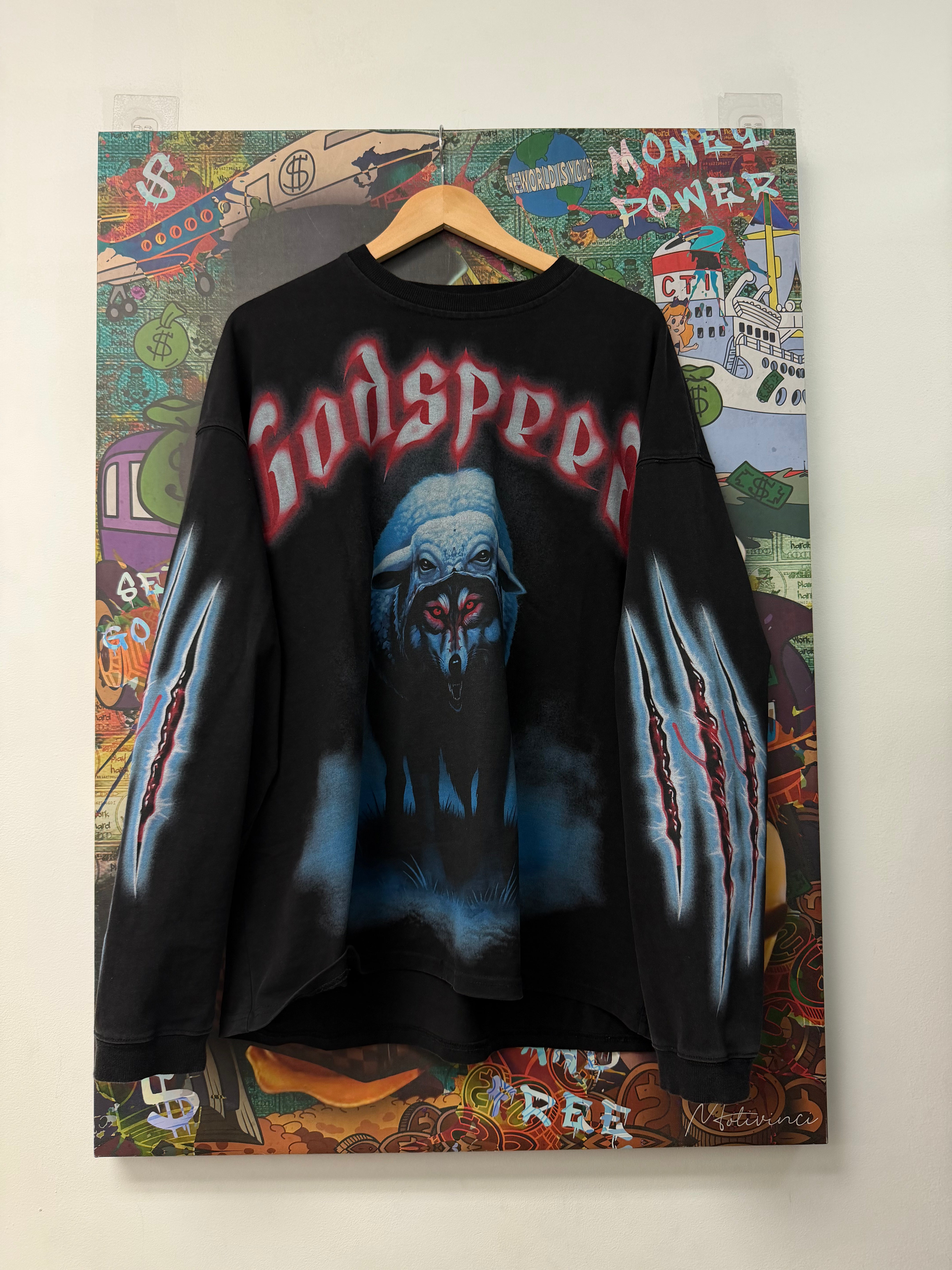 Godspeed Black Wolf Long Sleeve