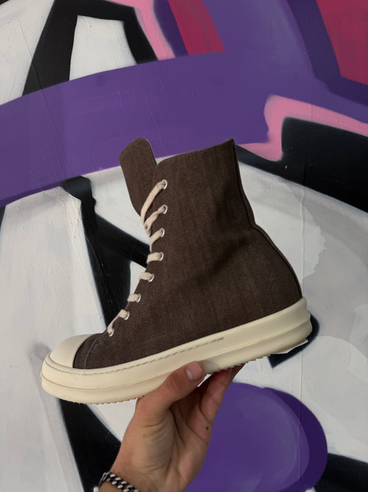Rick Owens Wood High Top Ramone Jeans