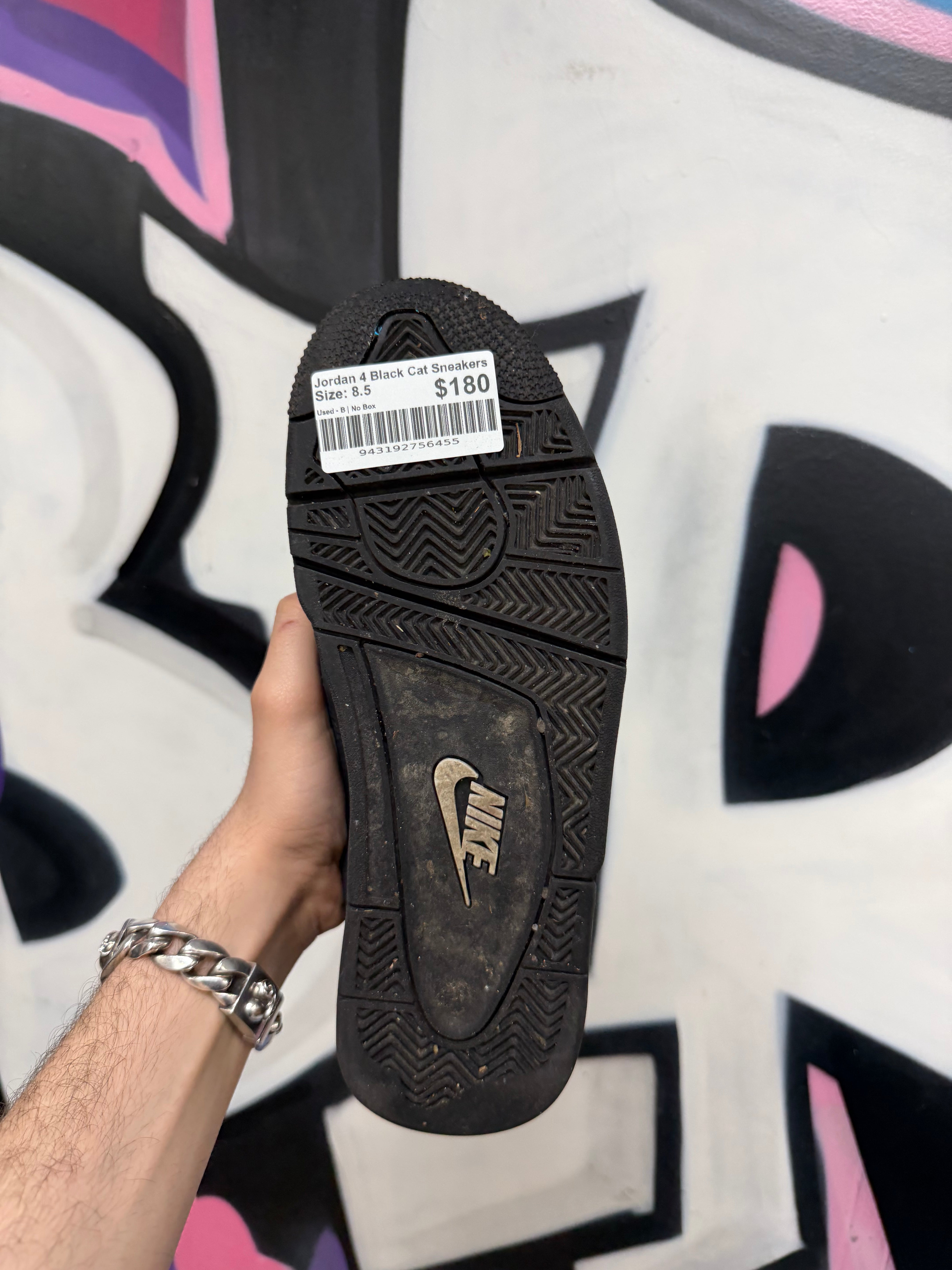 Jordan 4 Black Cat Sneakers