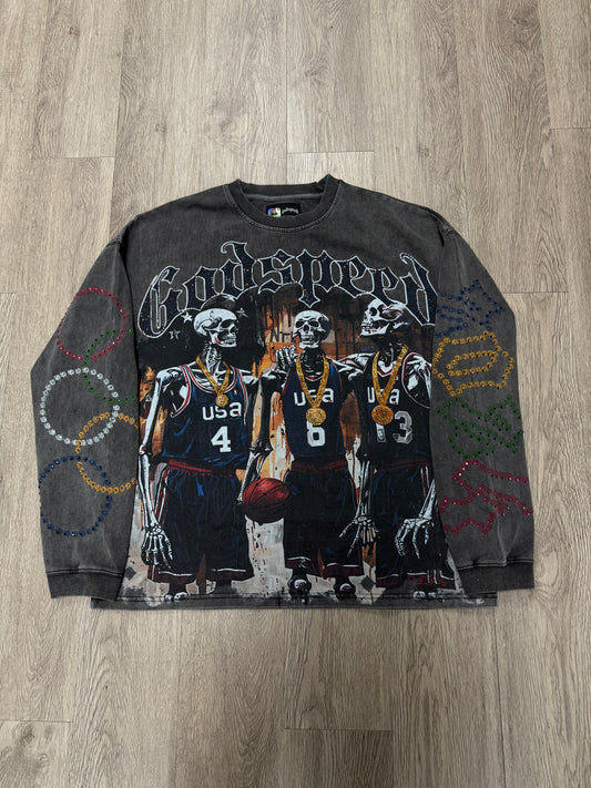 Godspeed "Dream Team 24"  VVS Black Wash Tee