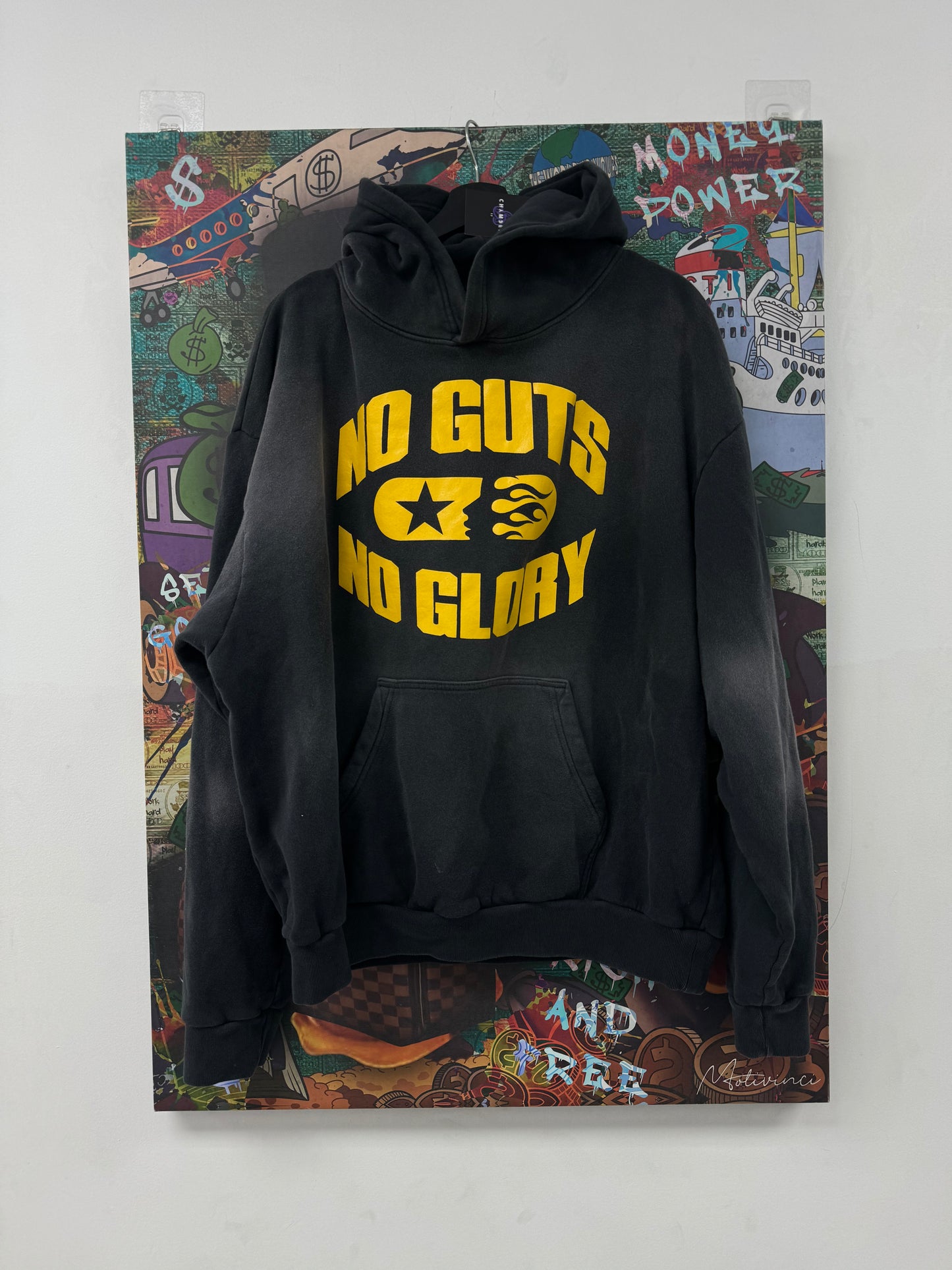 Hellstar No Guts No Glory Hoodie Used Large N/A