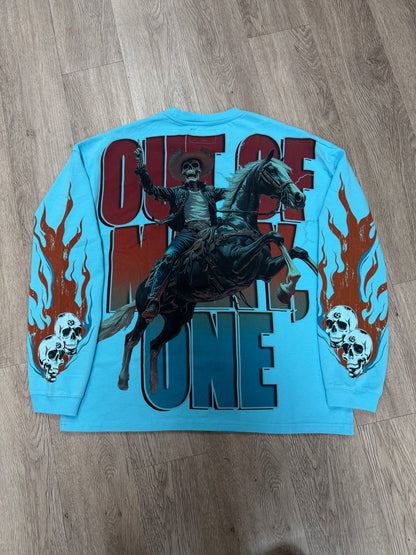 Godspeed "Best Western" Baby Blue Tee