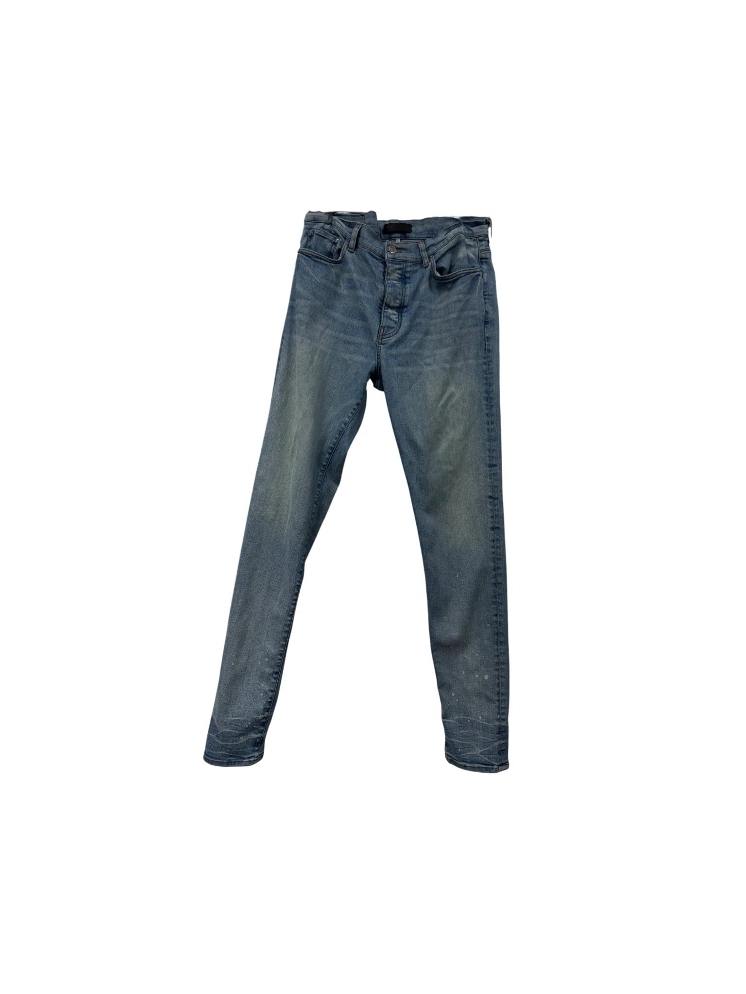 Amiri Staggered Light Wash & Baby Blue Jeans