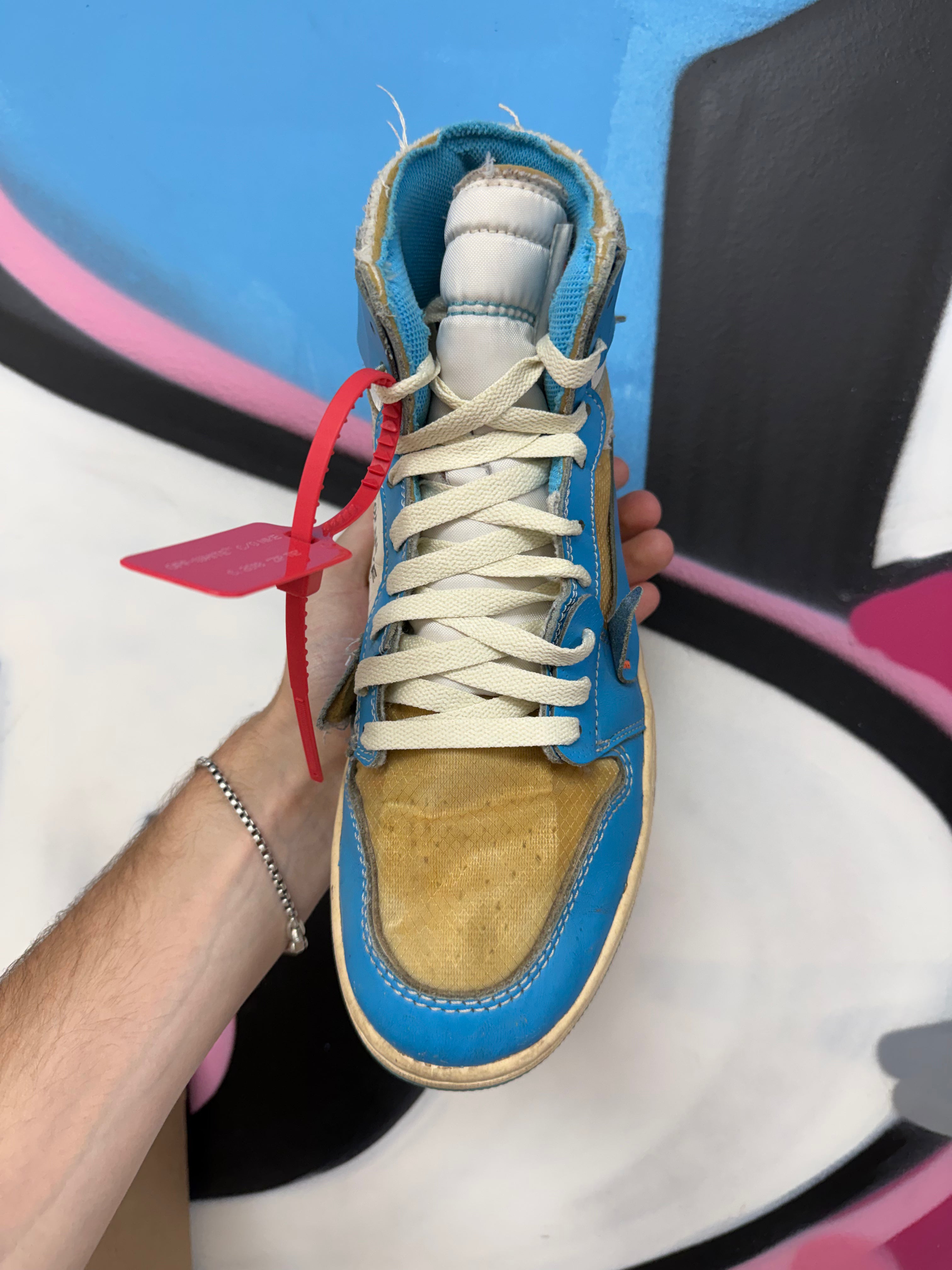 Nike Off White University Blue Sneakers