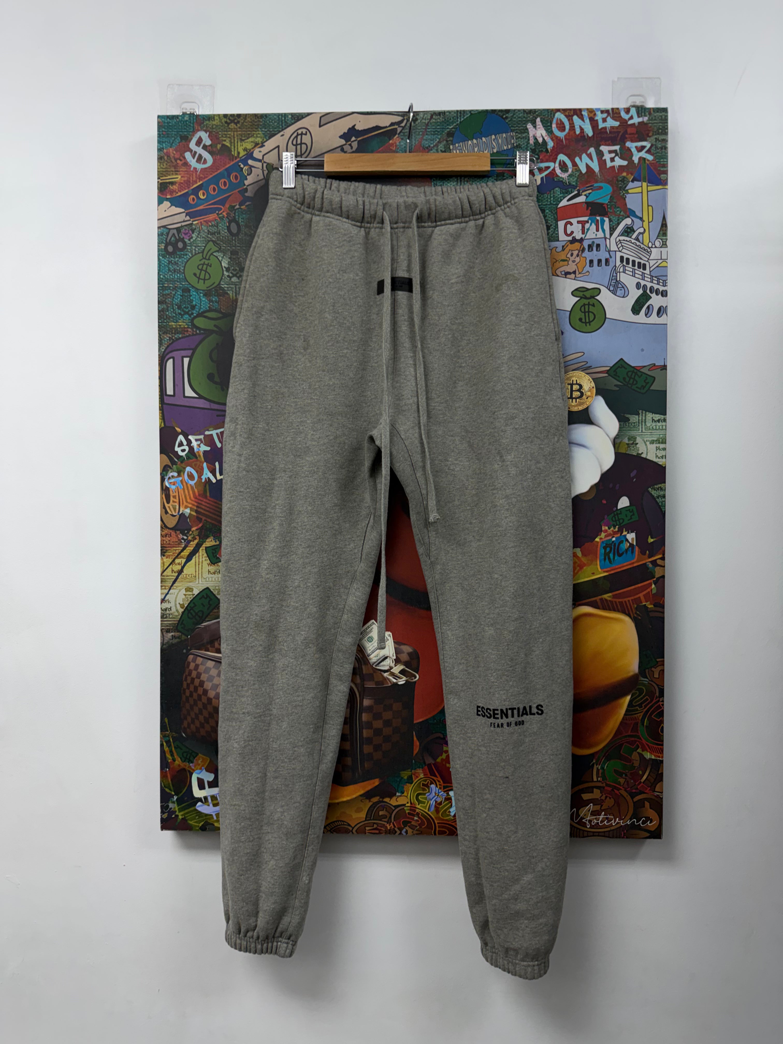 Essentials Dark Oatmeal Sweats