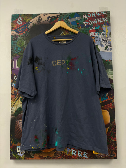 Gallery Dept Tee Powder Paint Splatter Used XXL N/A