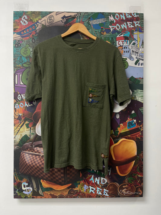 Kapital Olive Tee Used