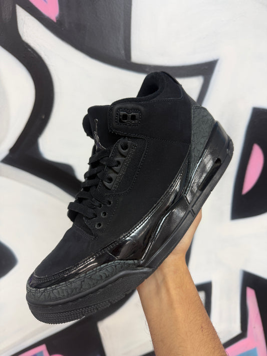 Jordan 3 Black Cat Sneakers