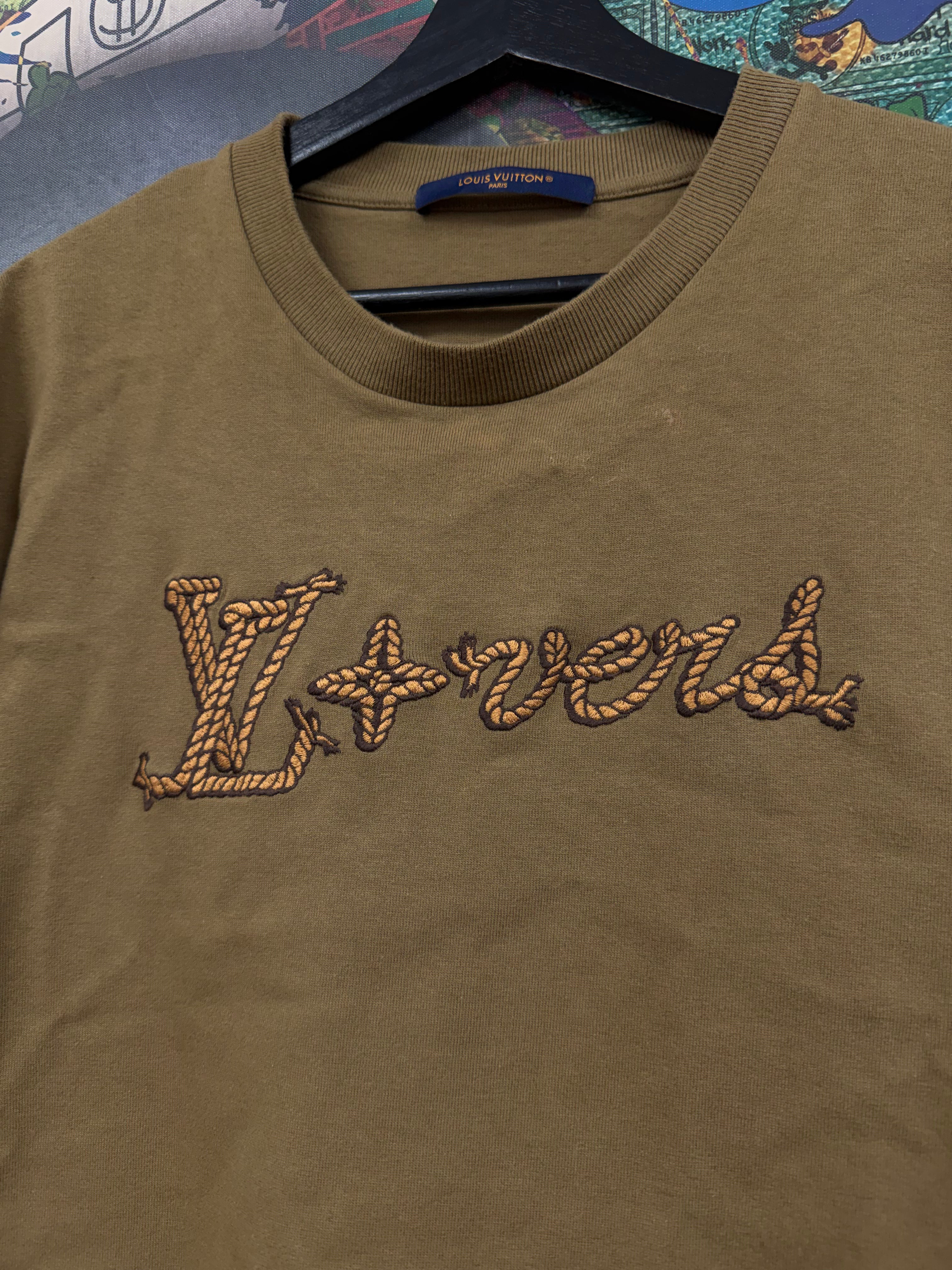 Louis Vuitton Brown Lovers Rope Tee