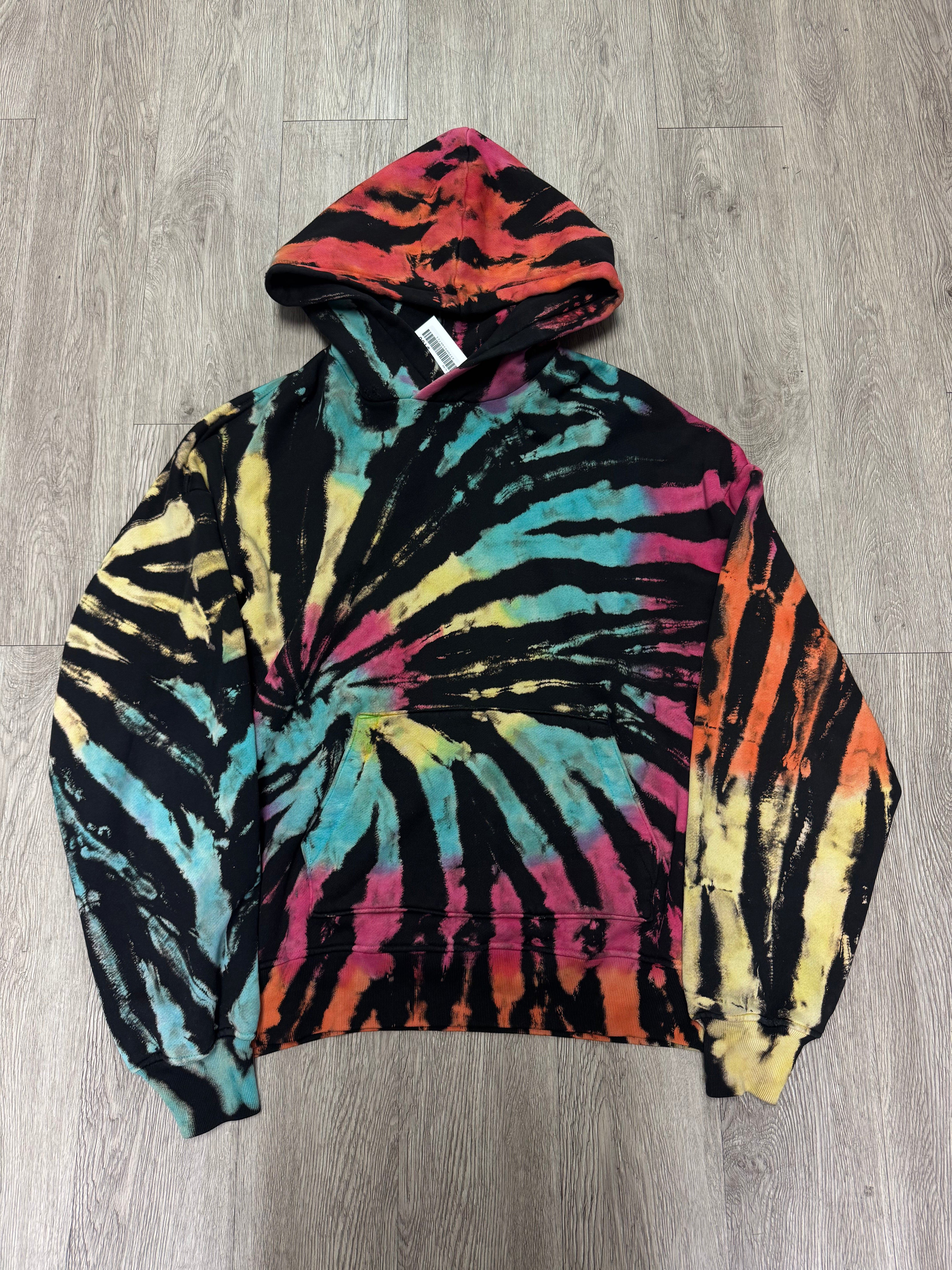 Amiri Black Tie Dye Hoodie