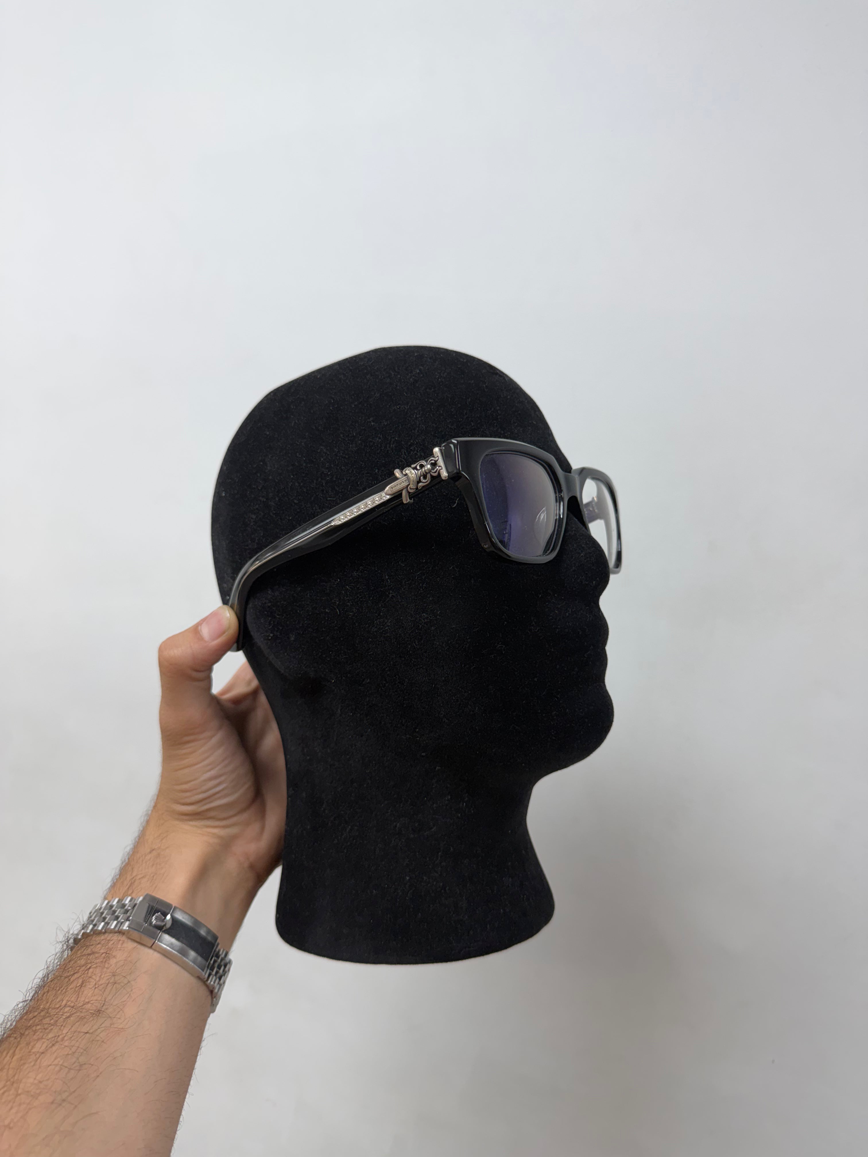 Chrome  Hearts Black Vagillionaire II Glasses