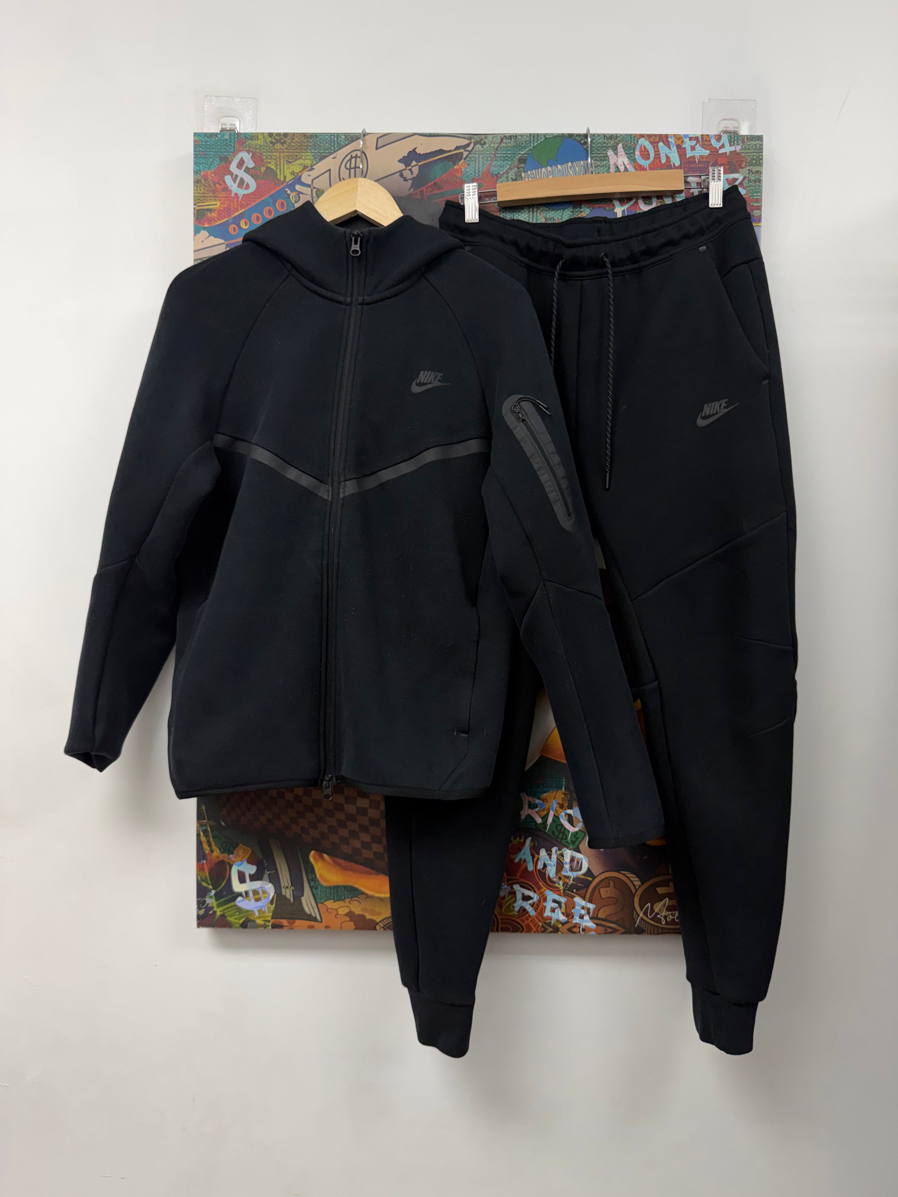 Nike Black Tech Sweatsuit