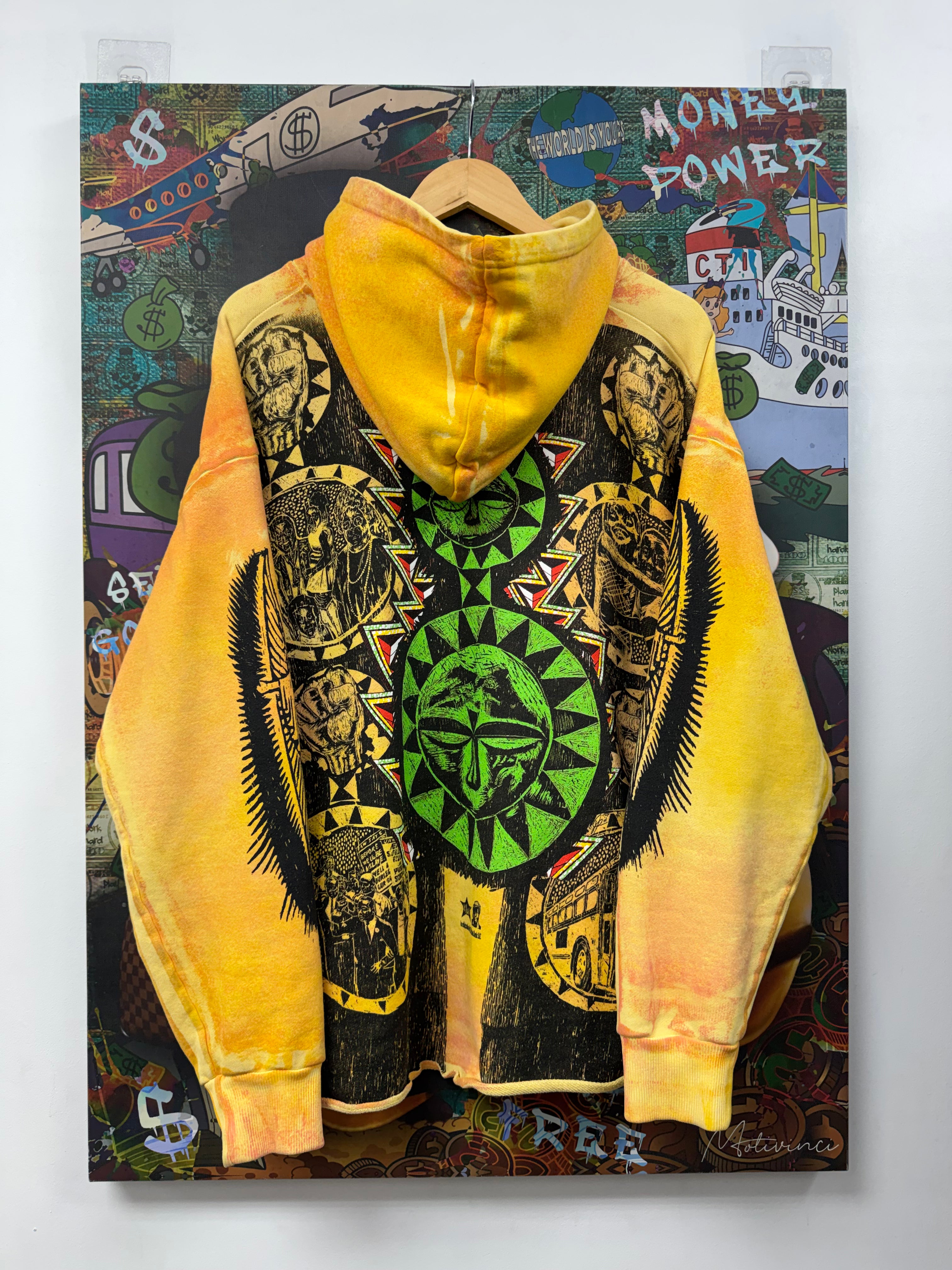 Barriers Yellow Curtis Mayfield Hoodie