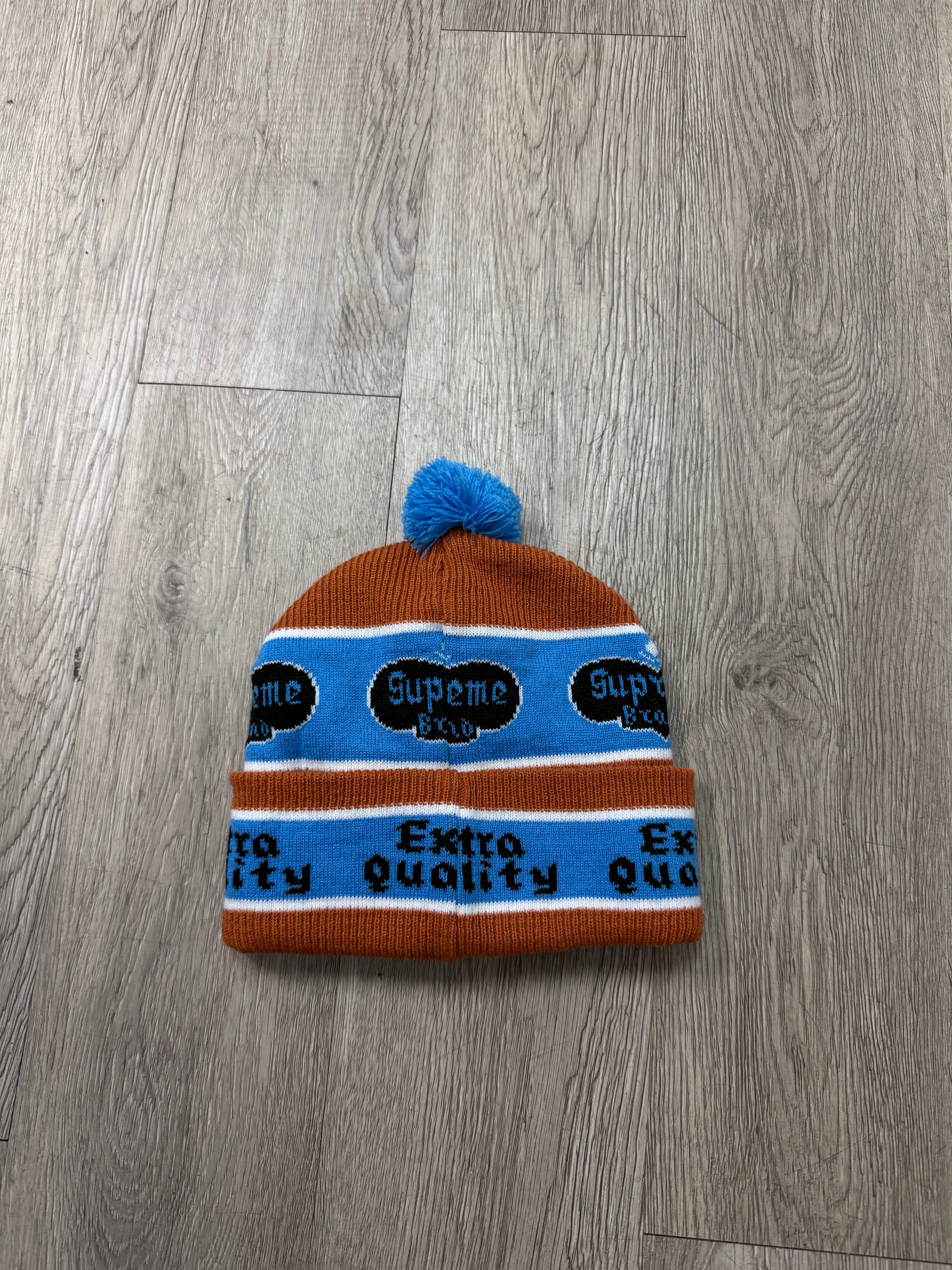 Supreme Extra Quality Rust Blue Beanie