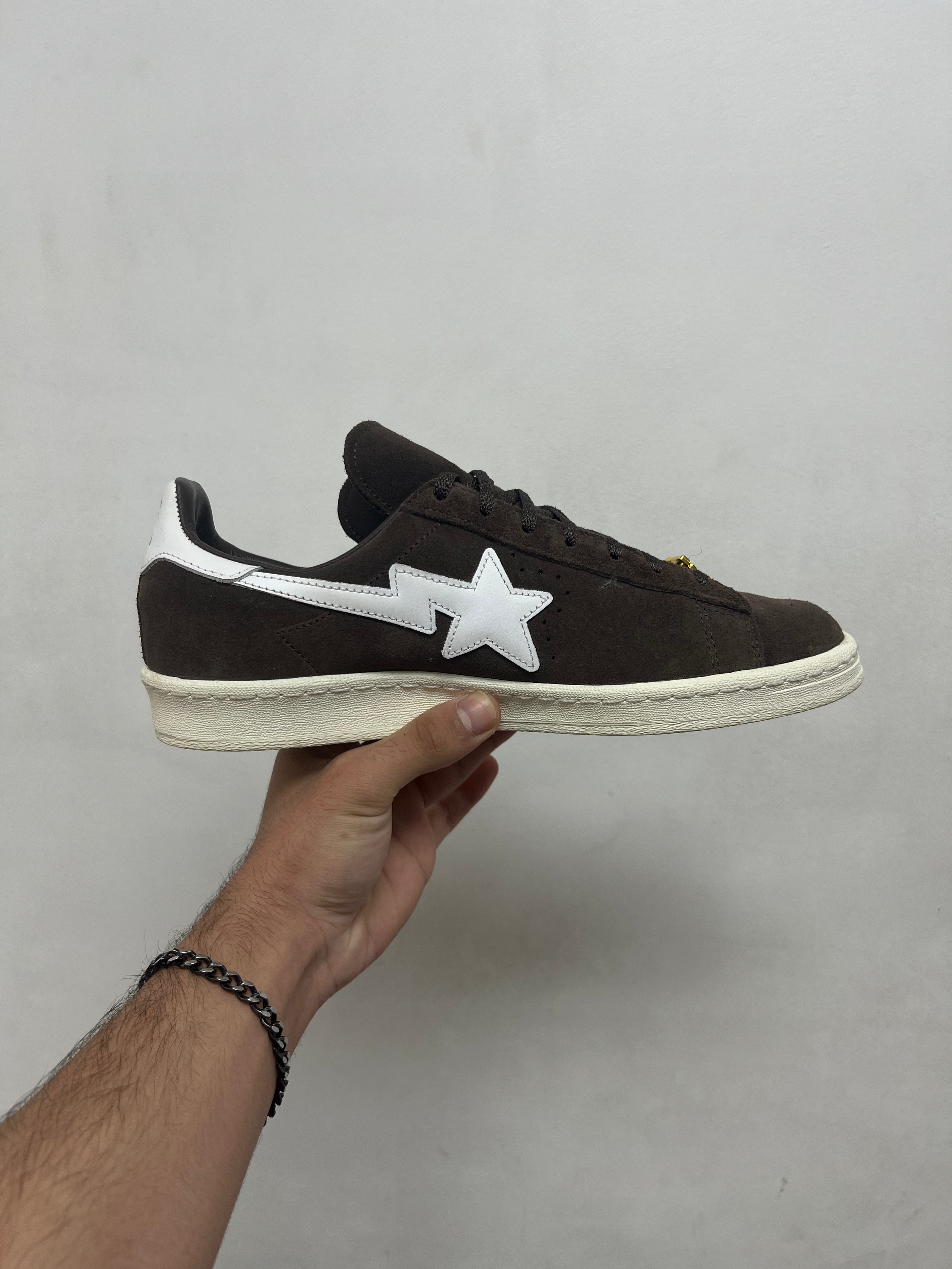 Adidas Bape Campus 80s Brown Sneakers