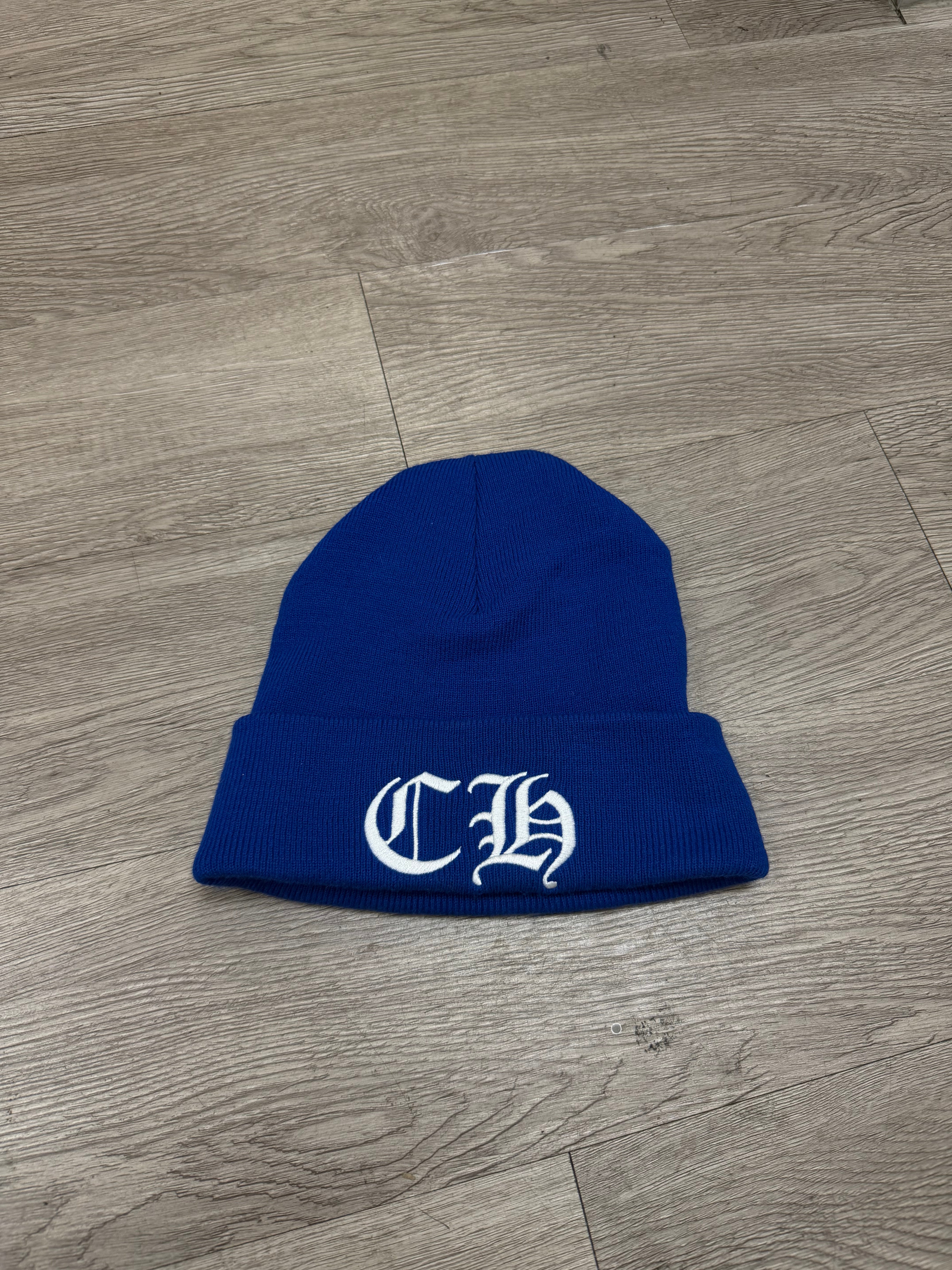 Chrome Hearts Blue White CH Beanie