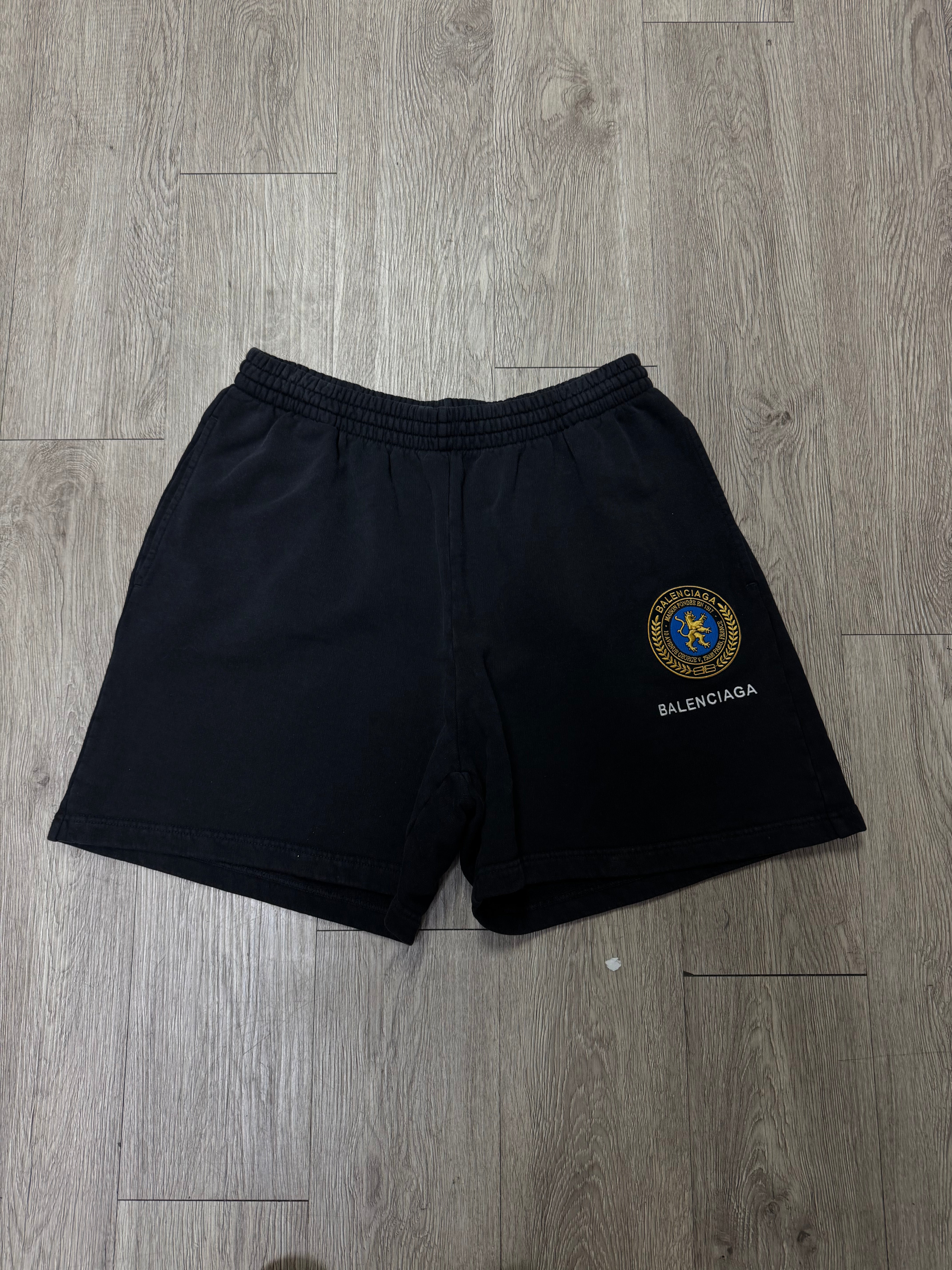 Balenciaga Black Duca D'Aosta Shorts